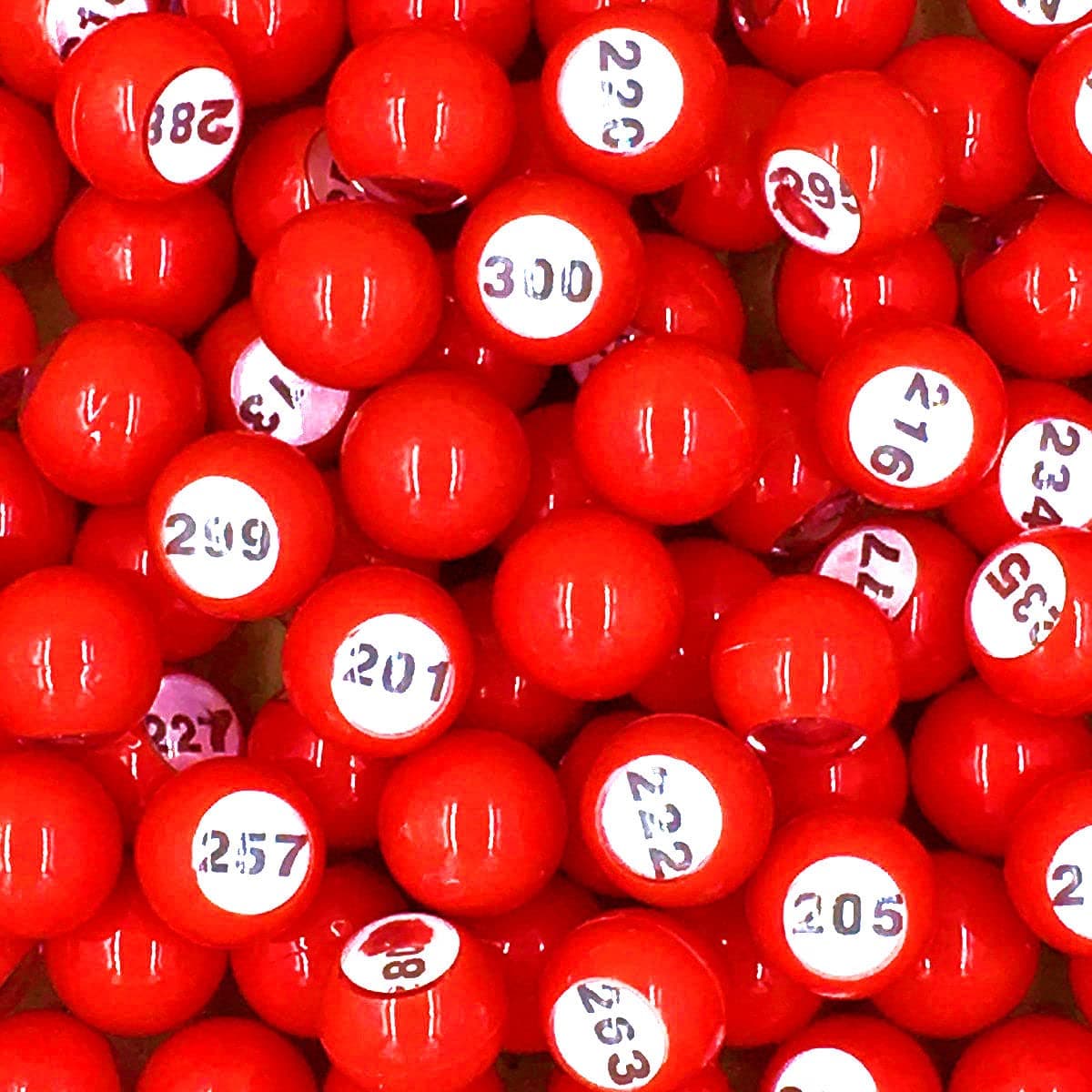 Tapp Collections Raffle Balls Number Set