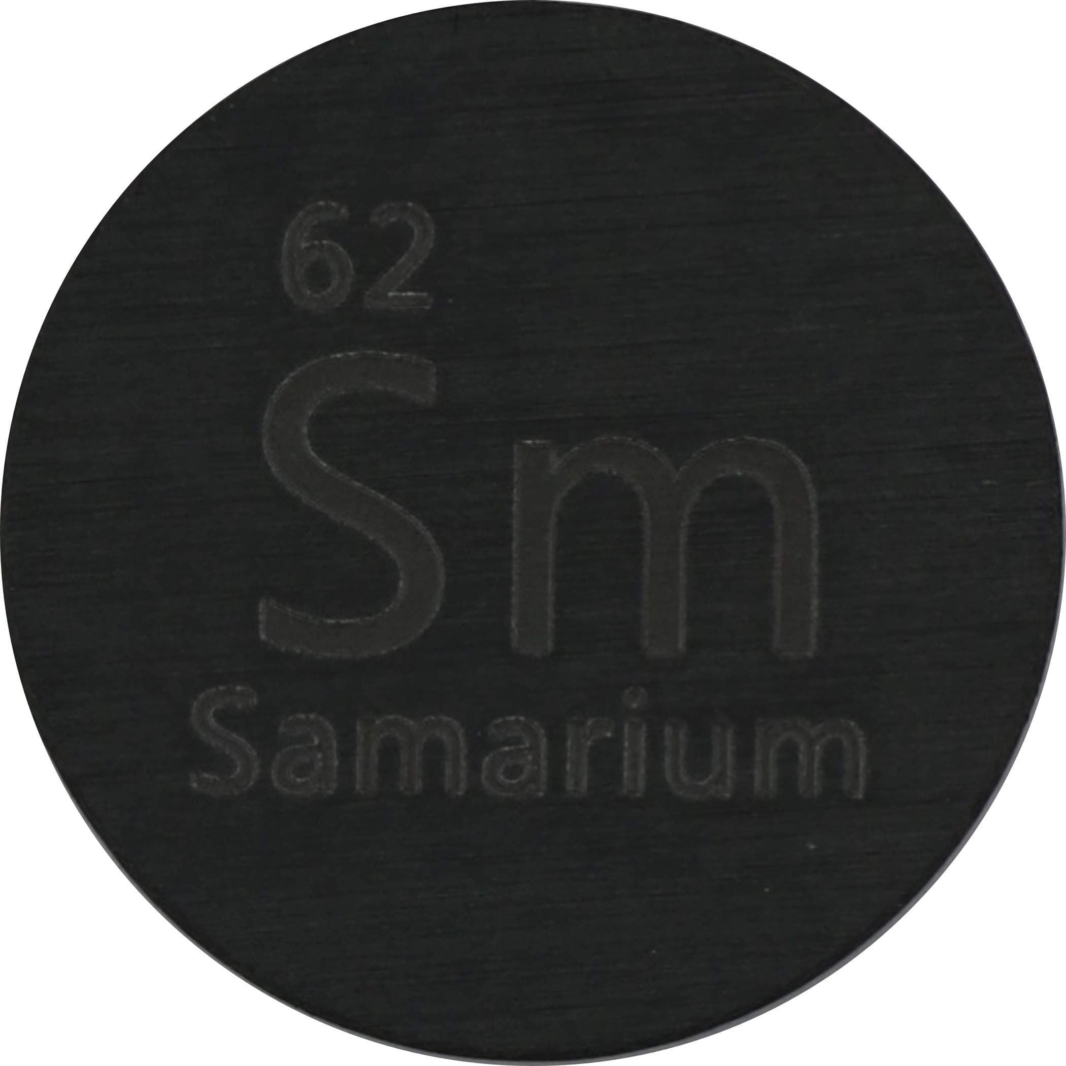 Samarium (Sm) 24.26mm Metal Disc 99.9% Pure for Collection or Experiments