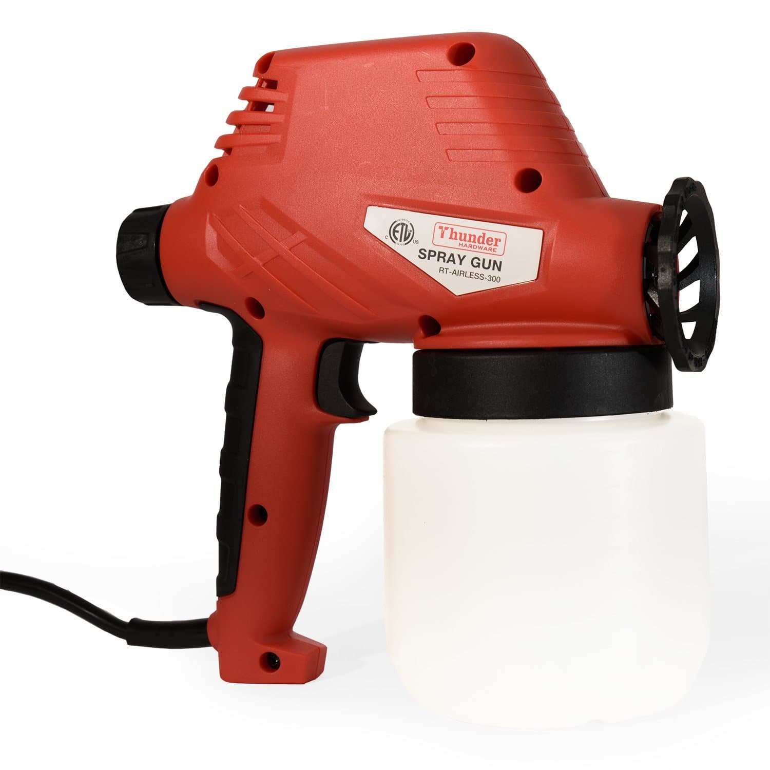 Thunder Hardware 300W Solenoid Powered Painter Plus Airless Paint Sprayer with 28 oz Container