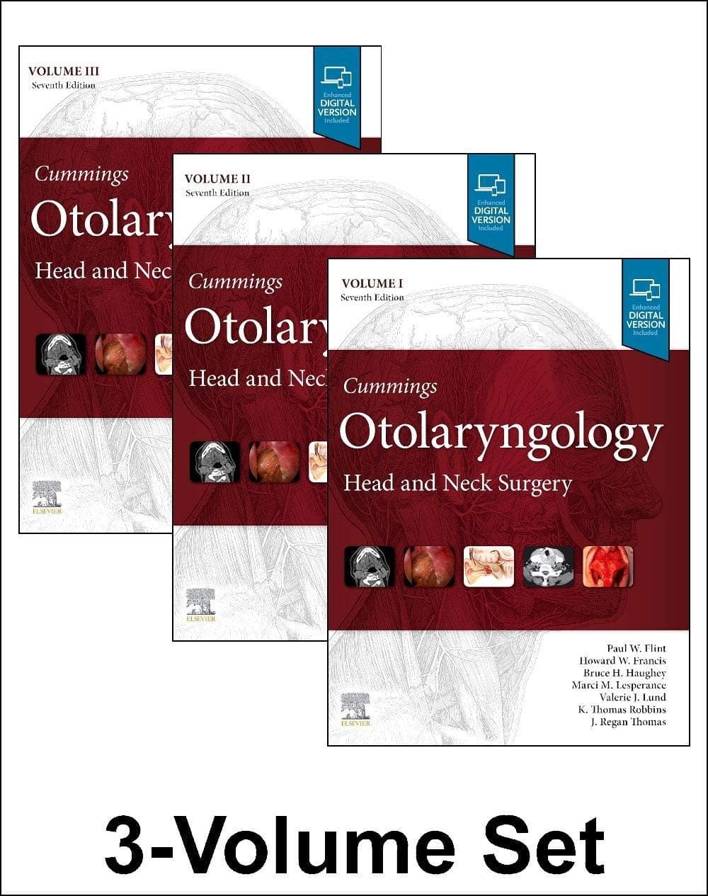 Cummings Otolaryngology: Head and Neck Surgery, 3-Volume Set
