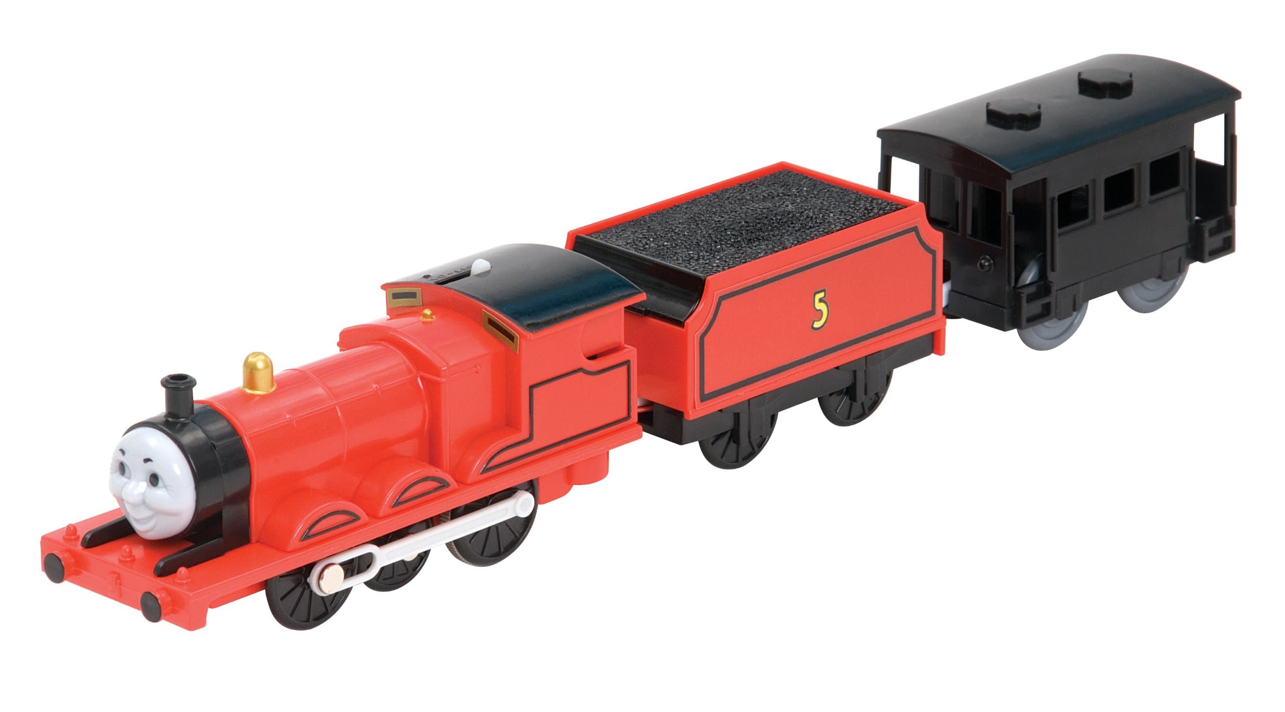 Thomas & Friends Trackmaster James with 2 Cars by Trackmaster Railway