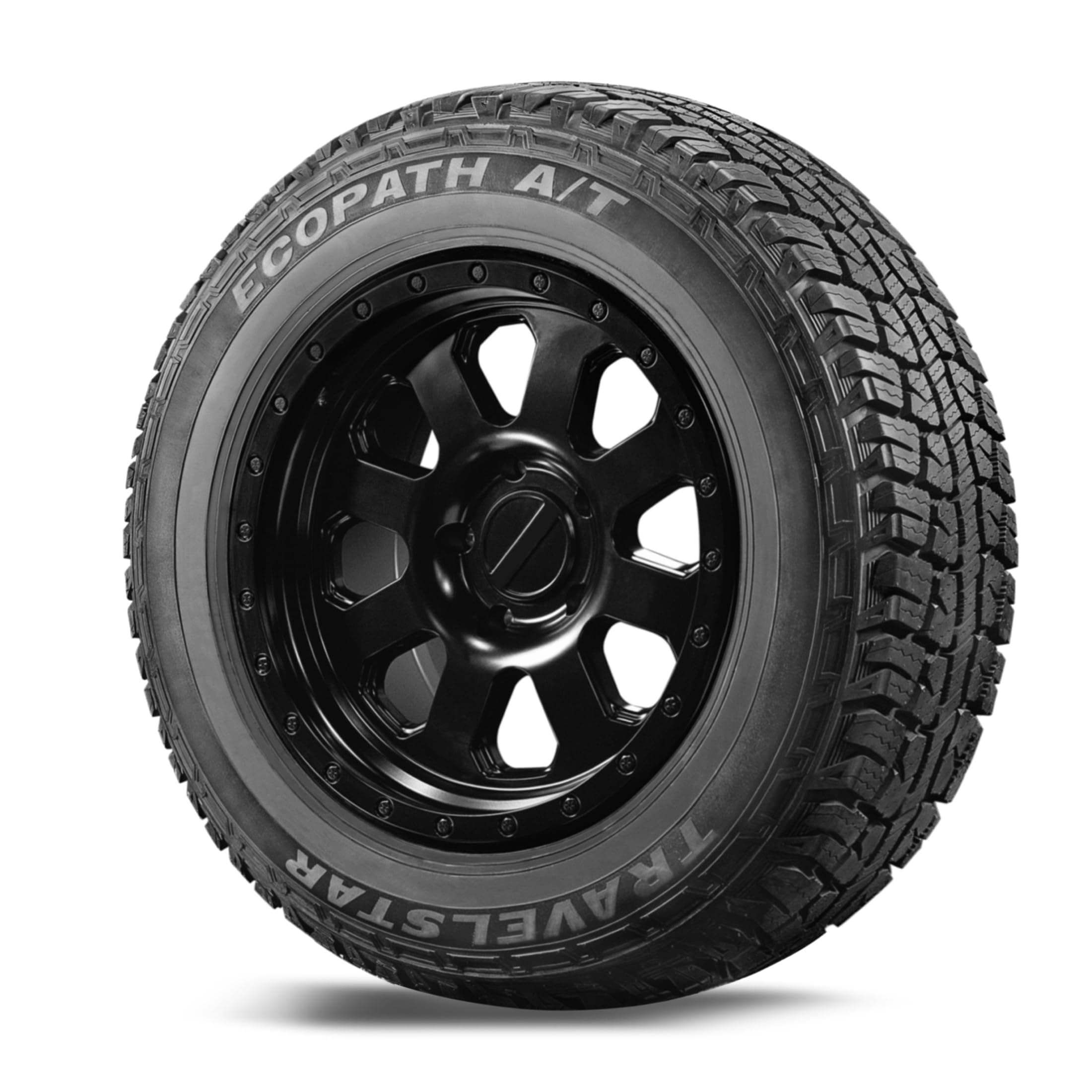 Travelstar Ecopath AT All Terrain 255/70R16 111T SUV Radial Tire + Two-year Road Hazard Warranty Included 255/70/16 (Tire Only)