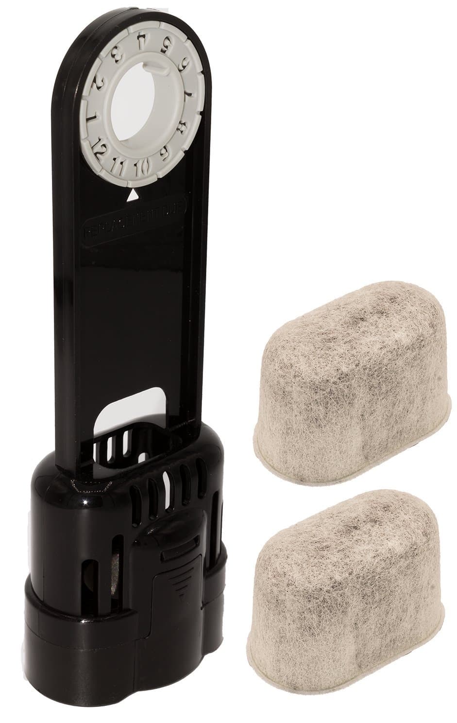 Replacement Water Filter Holder Handle with two ION Exchange Resin Filters,Compatible with Breville Espresso Coffee Makers