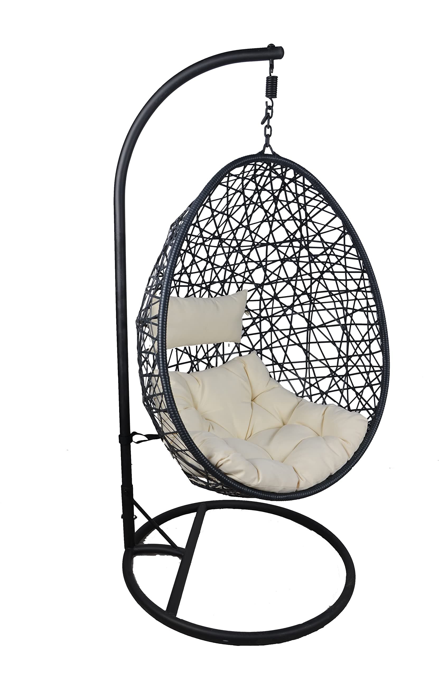 Havana rattan hanging egg chair