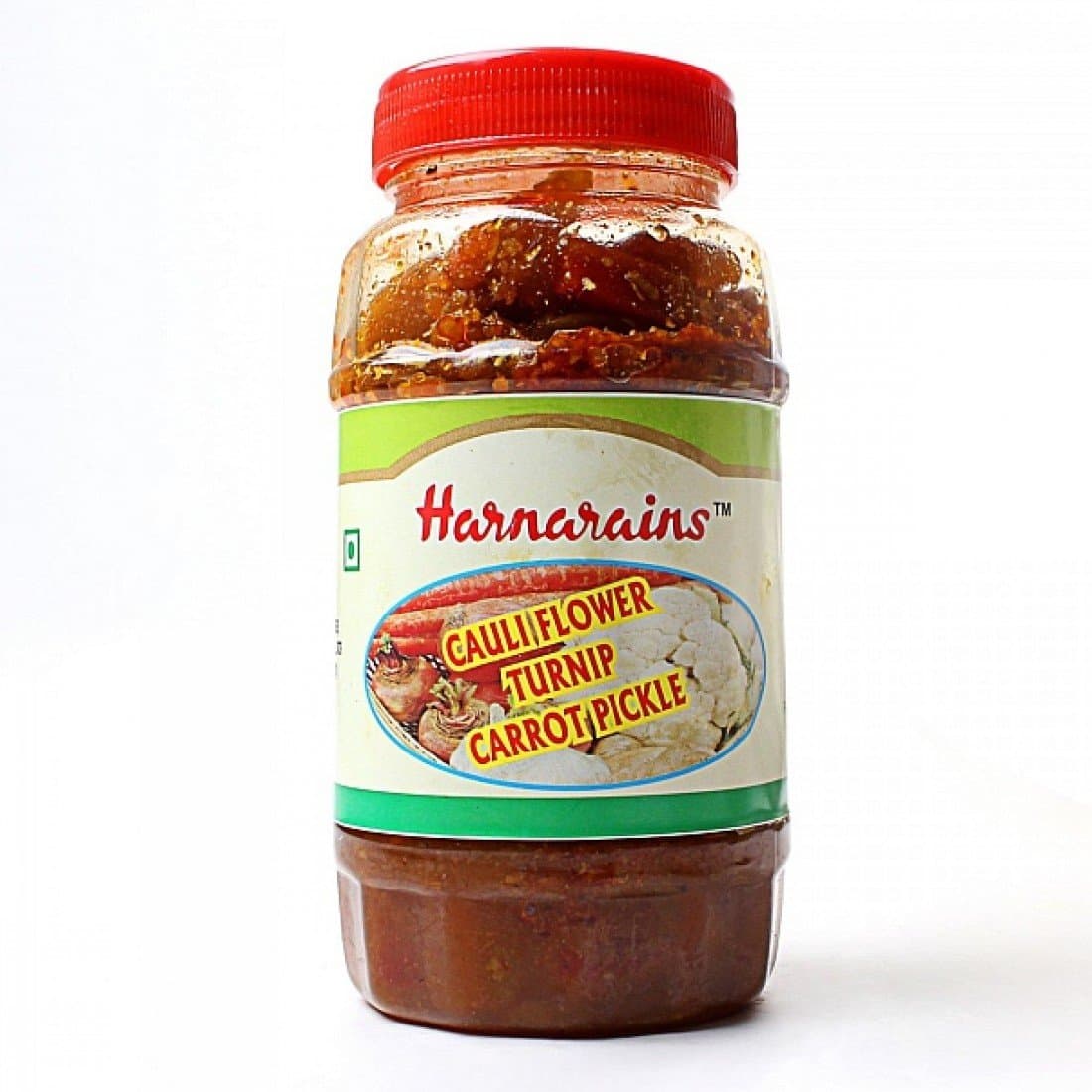Harnarain Gokalchand (Delhi) Cauliflower Turnip Carrot Indian Pickle - 400 gm