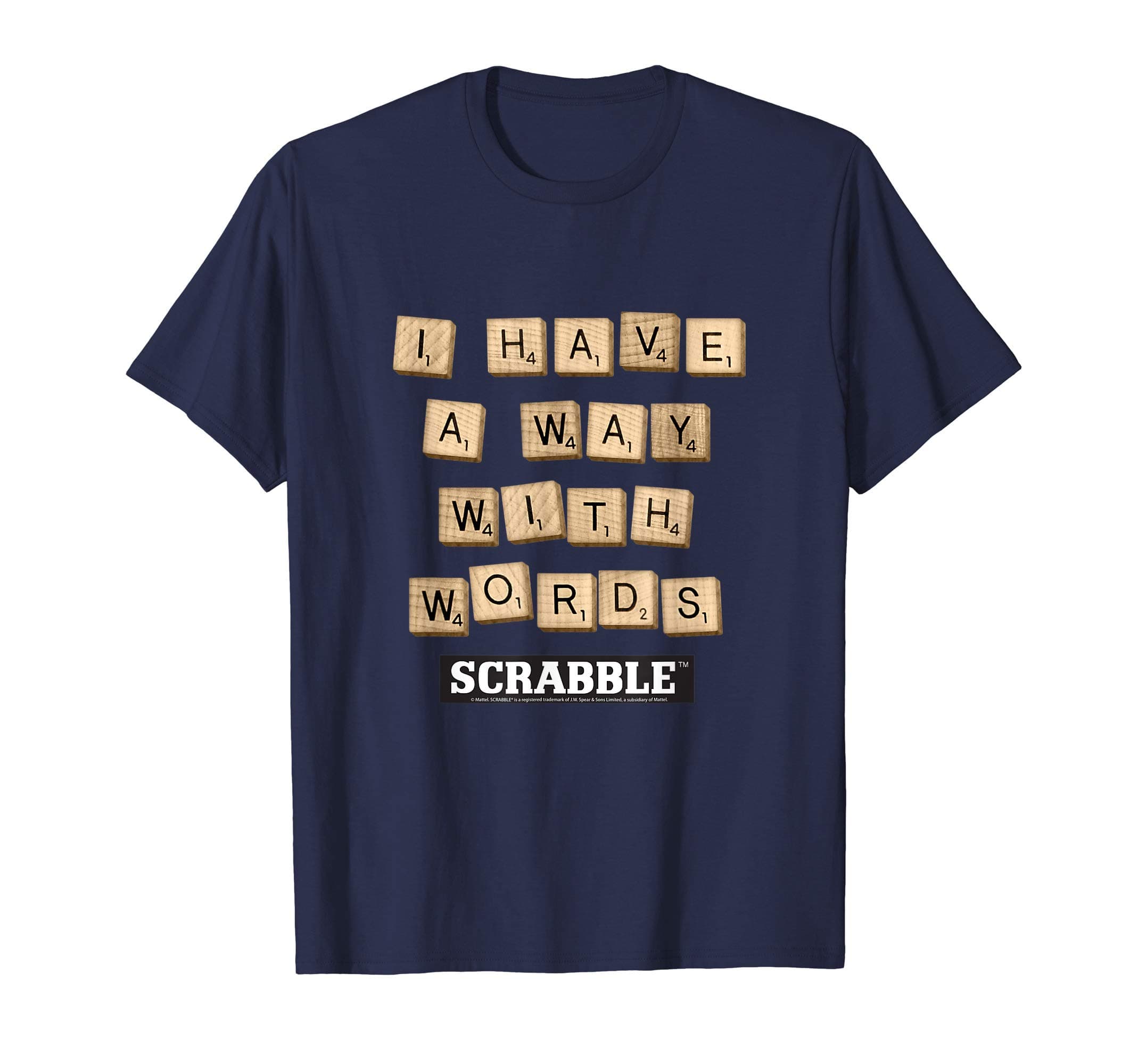 ScrabbleT-Shirt, Official, Way with Words, Multiple Colours T-Shirt