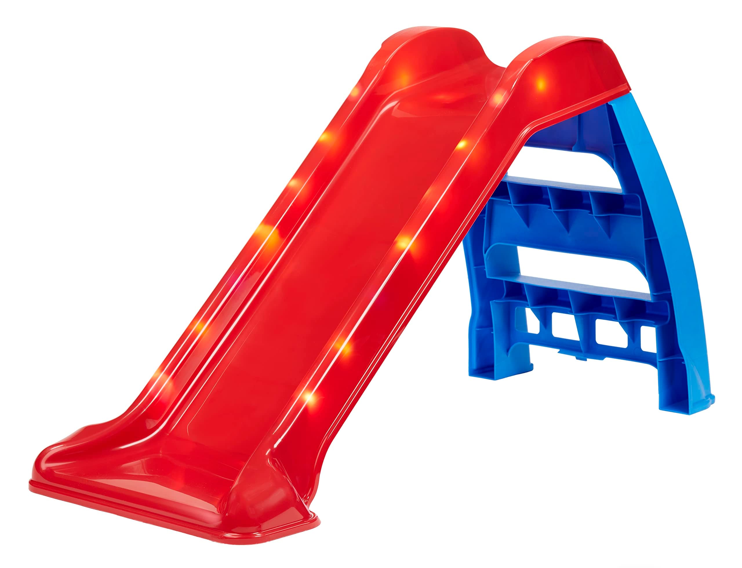 Light-Up First Slide for Kids Indoors/Outdoors , Red