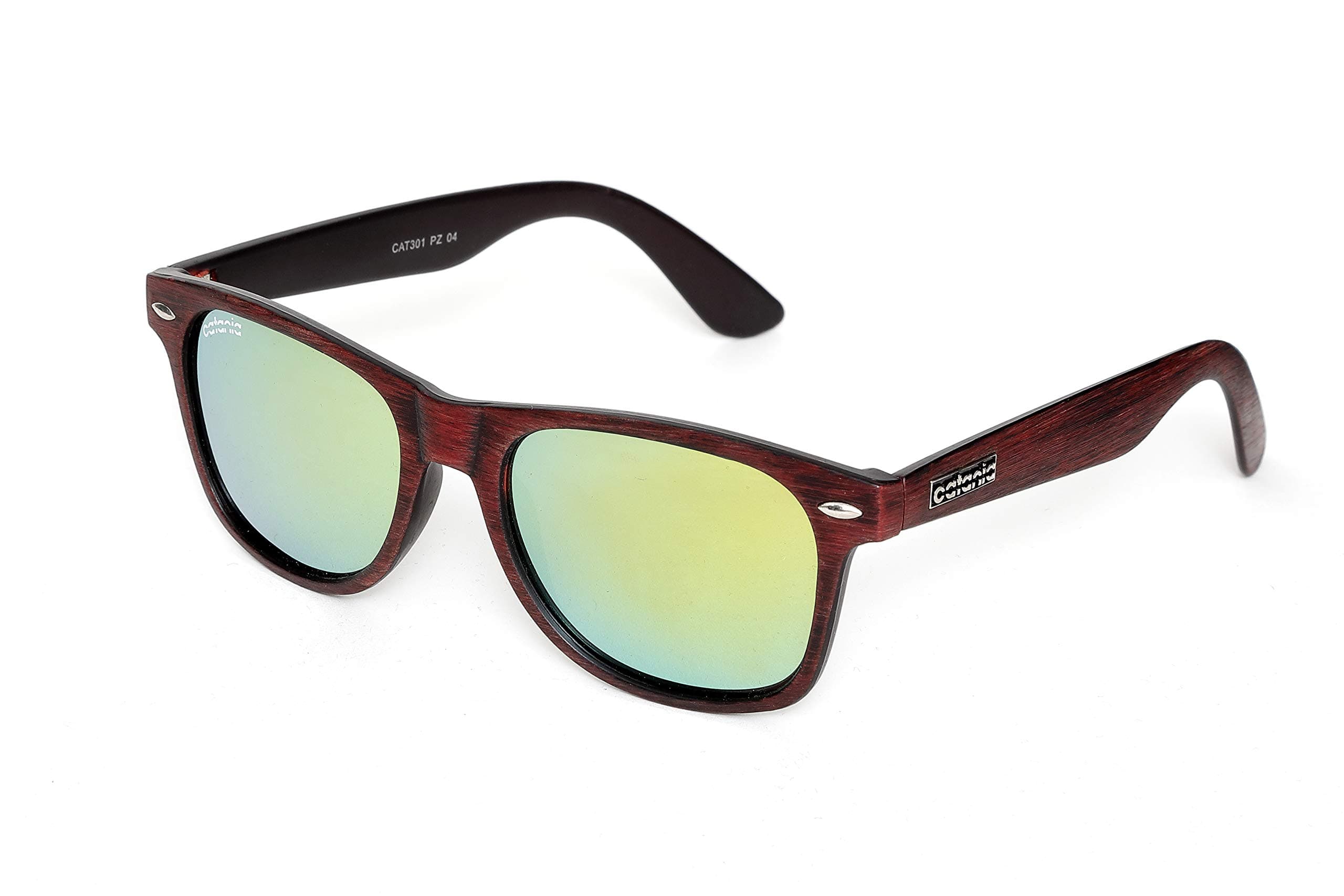 Catania Occhiali Polarised Sunglasses - New Season Collection Unisex Sunglasses (Inc. Case) Polarized Lenses