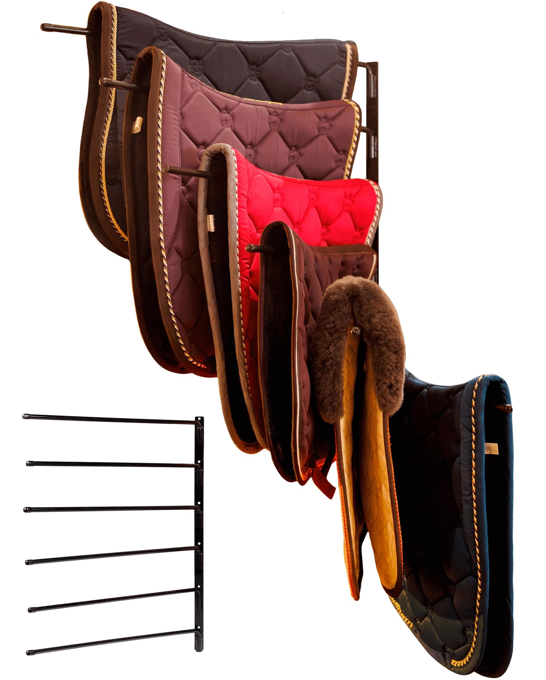 Swing-Out Horse Pad Rack