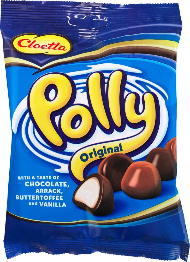 Cloetta One Bag of Polly Original Swedish Milk Chocolate Candy Candies Sweets 200g