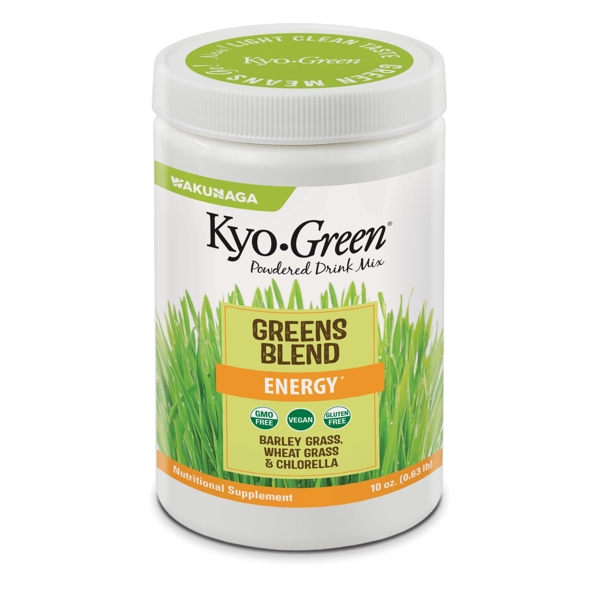 Kyolic Kyo-Green Greens Blend Energy*, Powdered Drink Mix, 10 oz