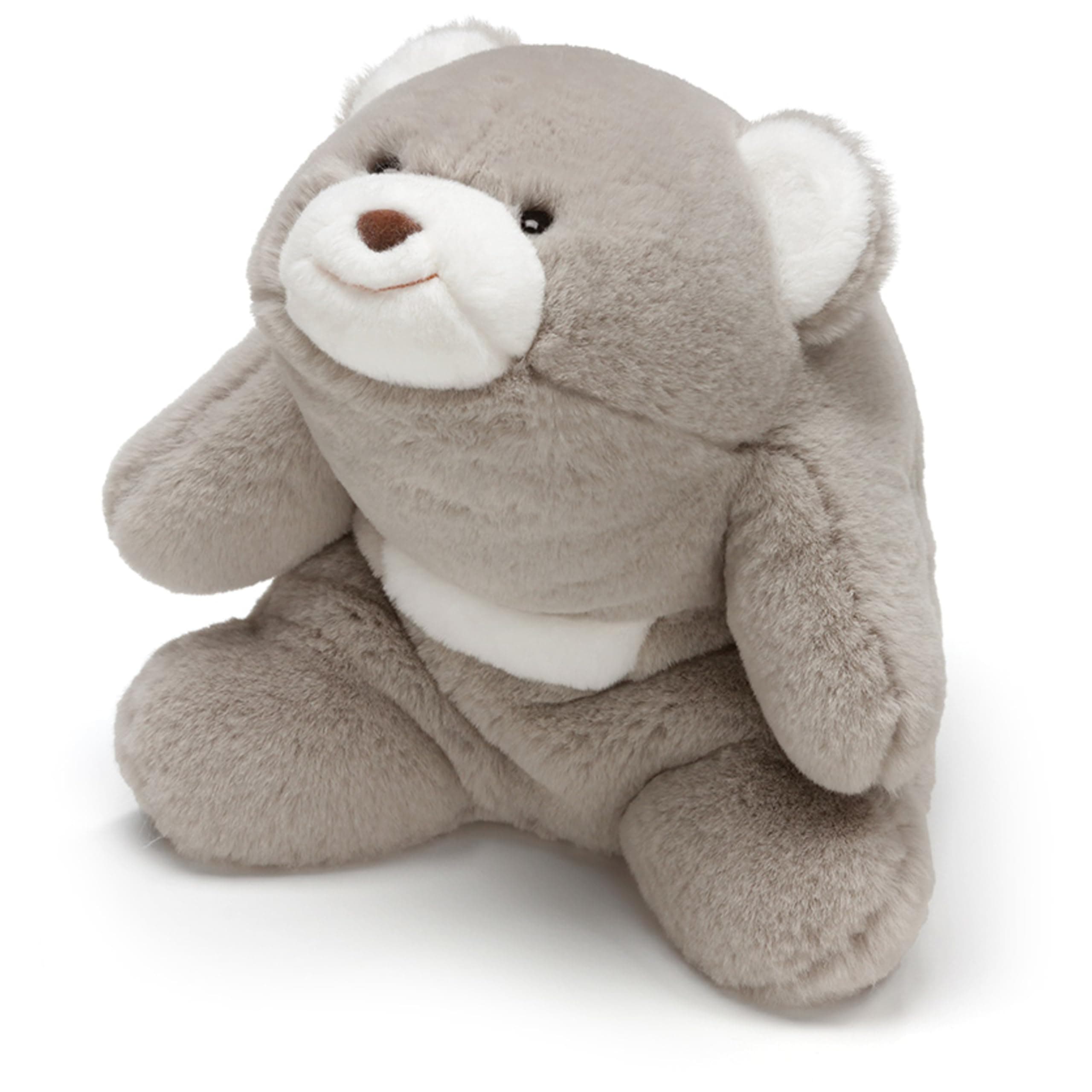 Snuffles Teddy Bear Plush, Stuffed Animal for Ages 1 and Up, Gray, 10”