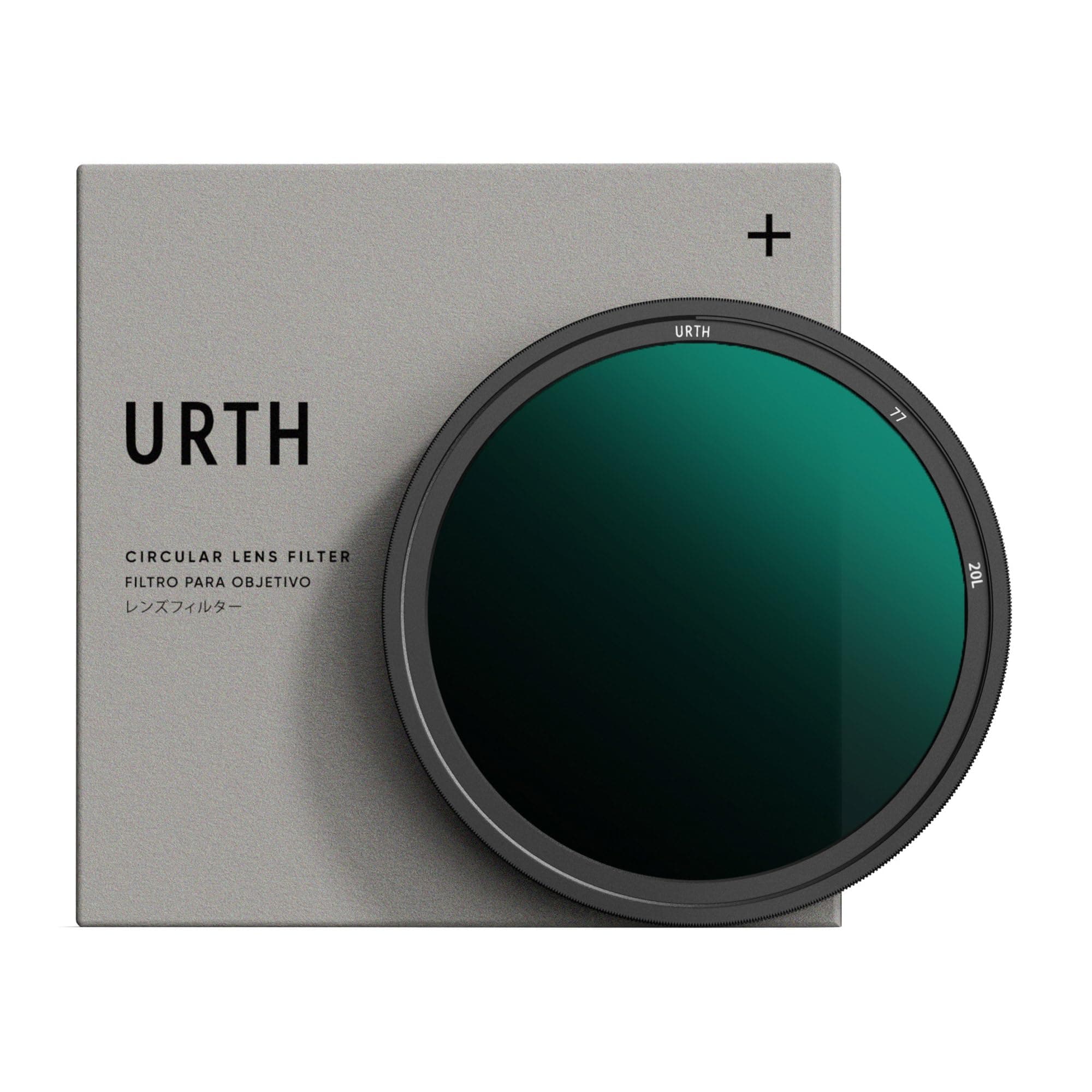 Urth77mm CPL + ND64 Lens Filter (Plus+) - 20-Layer Nano-Coated Camera Lens Filter for Enhanced Polarization and Neutral Density Control