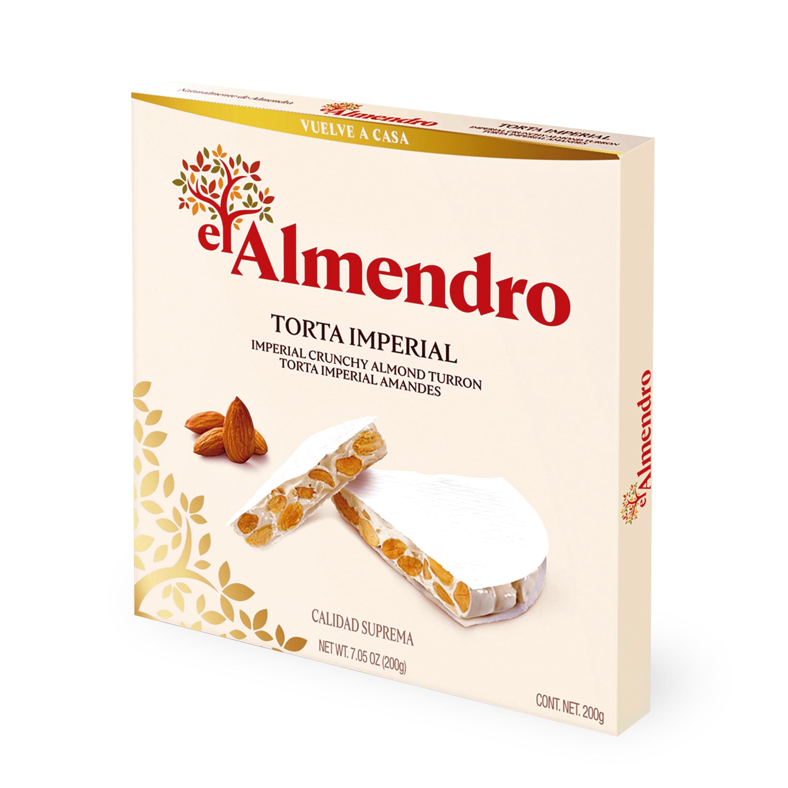 El Almendro Torta Imperial Crunchy Almond Cake 200 g