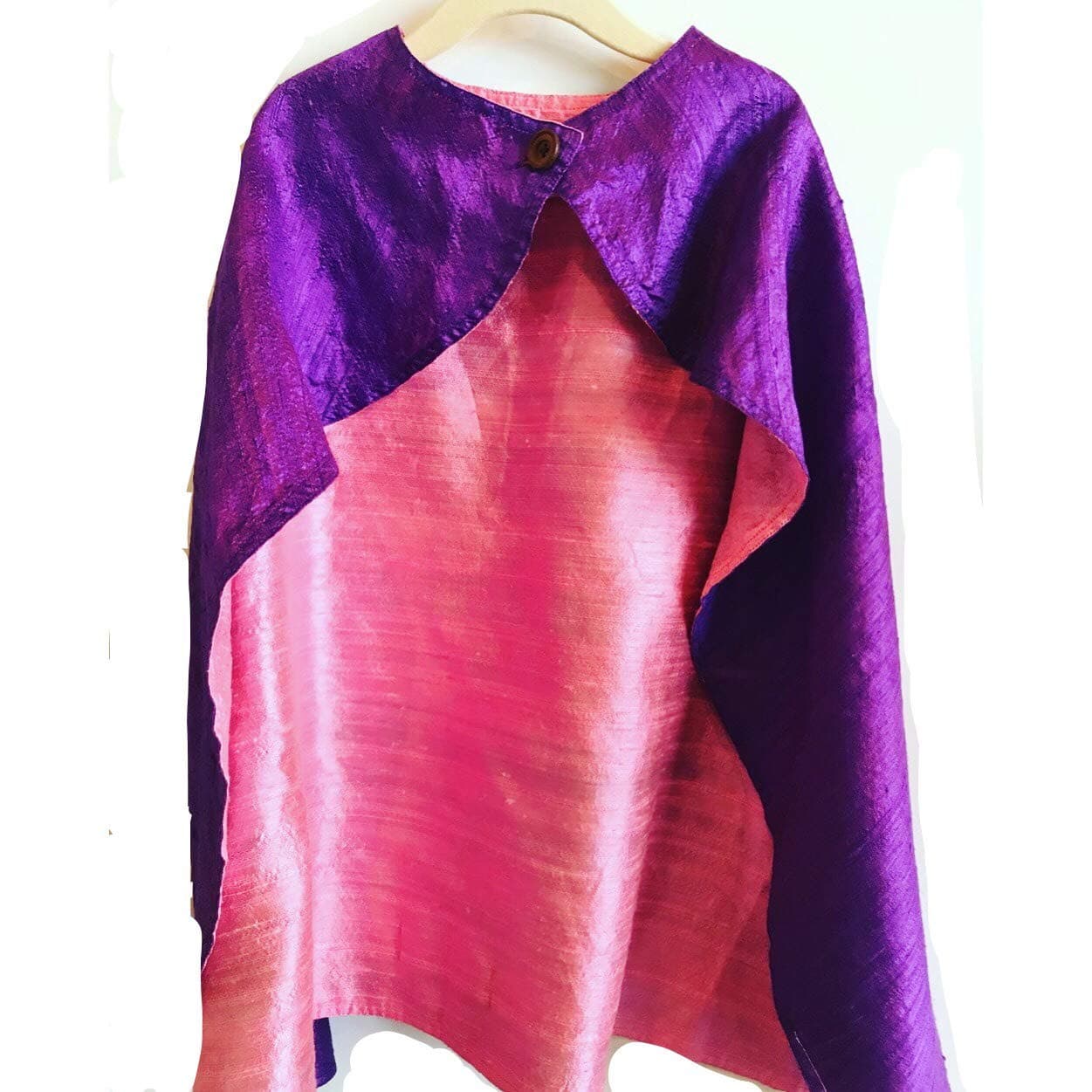 Hip Baby Wrap Children's 100% Raw Silk Waldorf Cape (For Kids Birthdays and Superhero Dress up Toy)