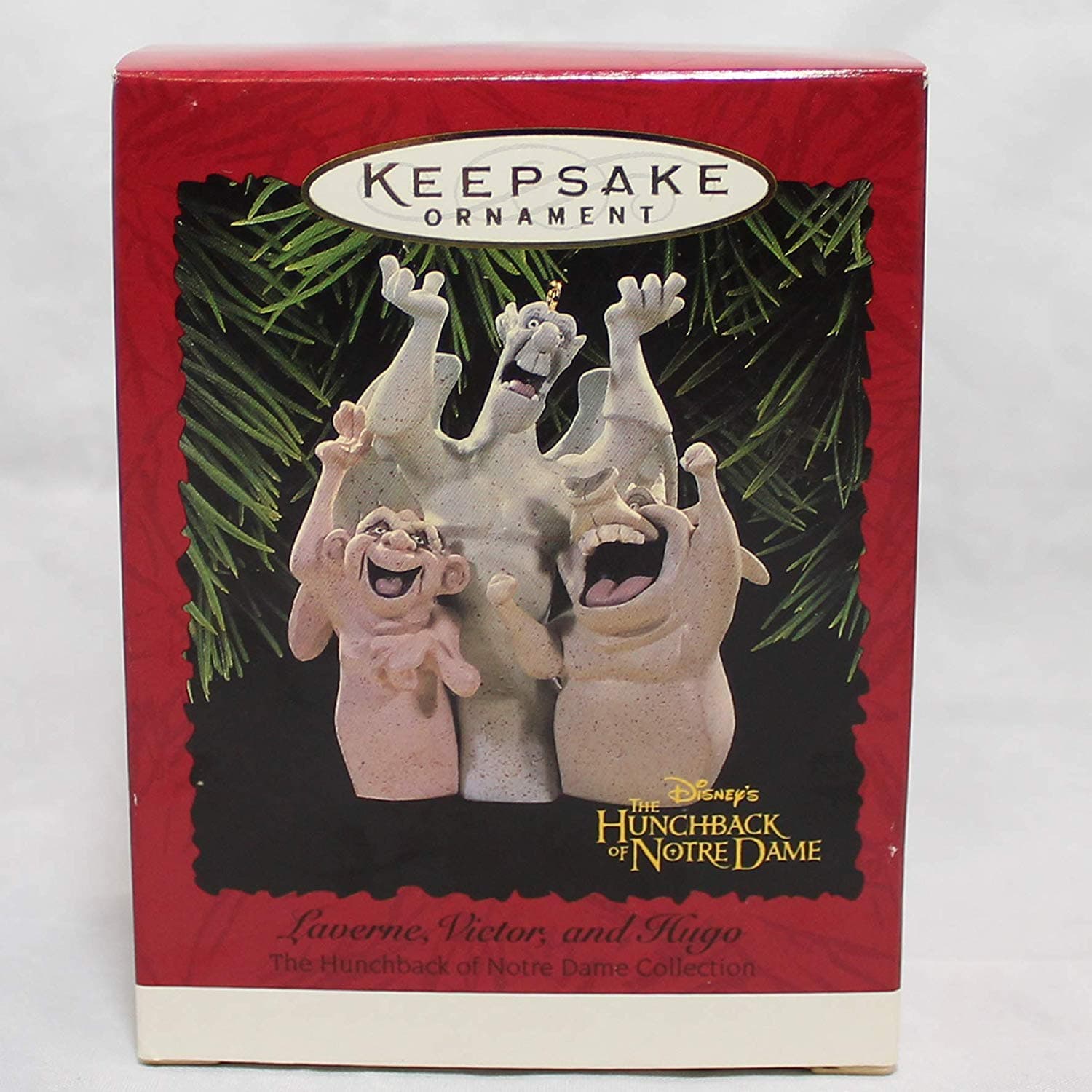 Hallmark Disney Hunchback of Notre Dame “Laverne, Victor, etc” Keepsake Ornament