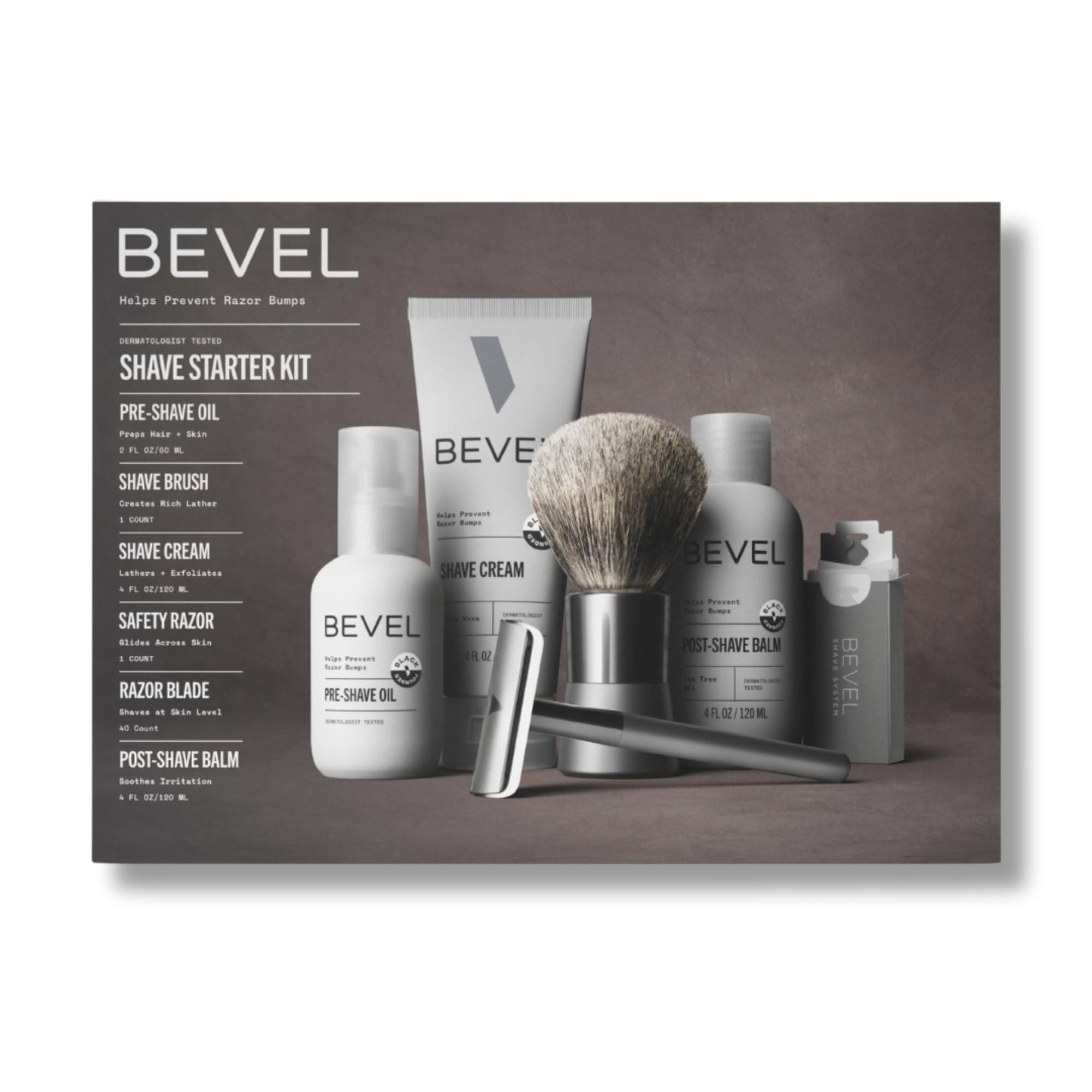 Bevel Men's Shaving Kit