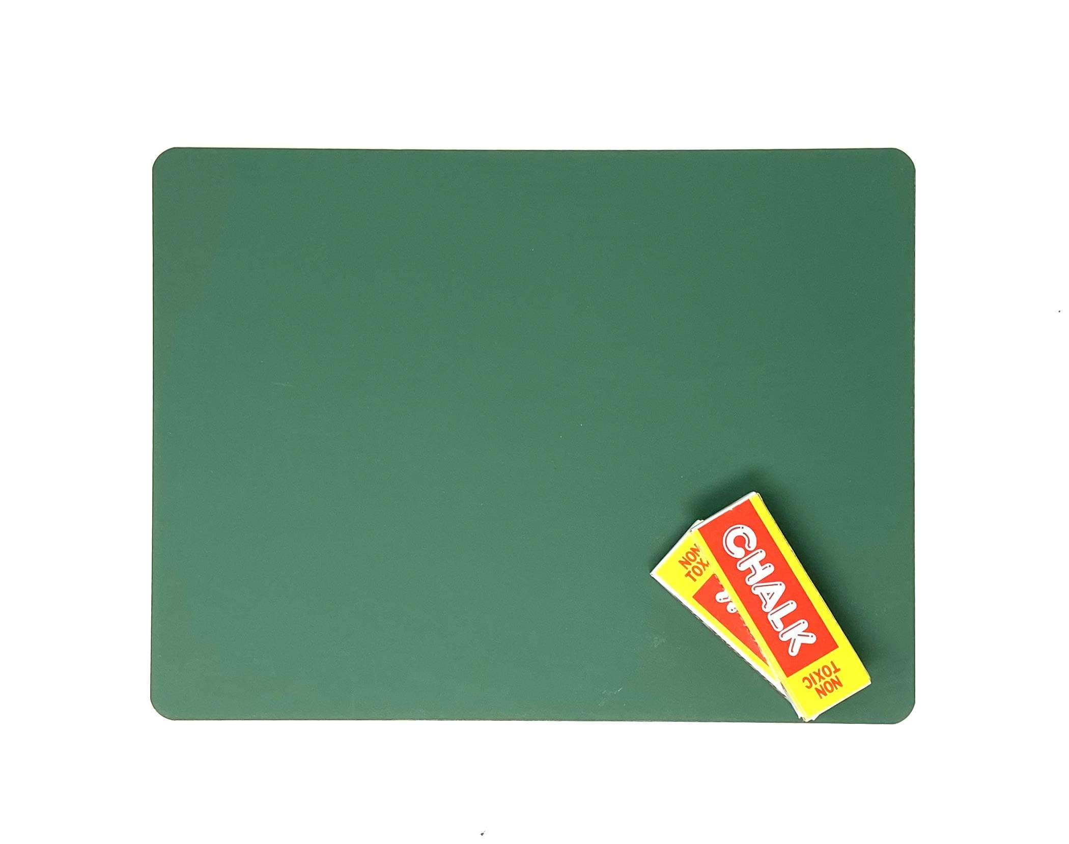 9 x 12 Green Chalkboard with Chalk Home School Office Learning Writing Mathematics