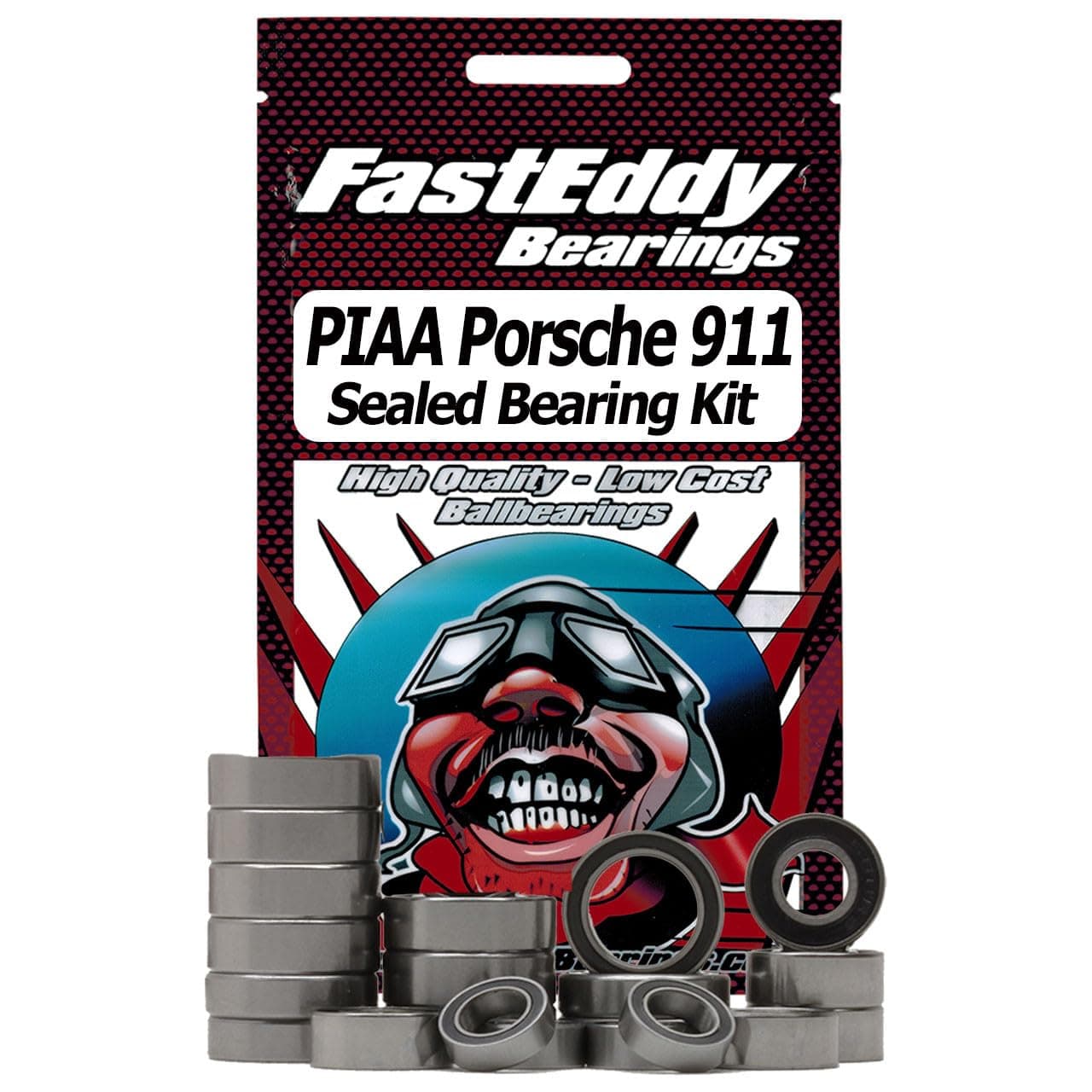 FastEddy Bearings Compatible with Tamiya PIAA 911 (TA-03RS) Sealed Bearing Kit