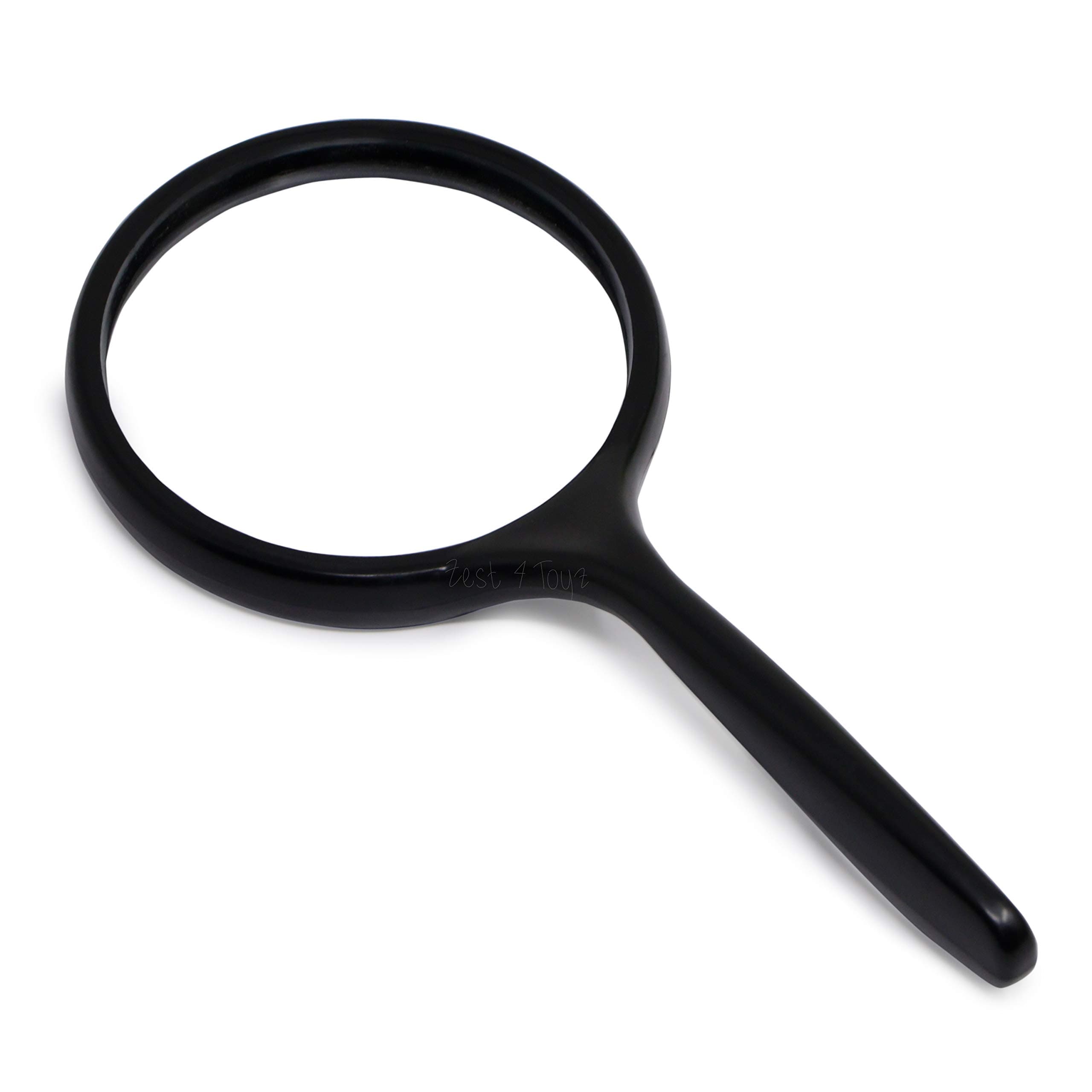 Zest 4 Toyz Magnifying Glass for Reading/Map, Double Glass 75MM High Power Antique Handheld Magnifier Glass by Zest 4 Toyz
