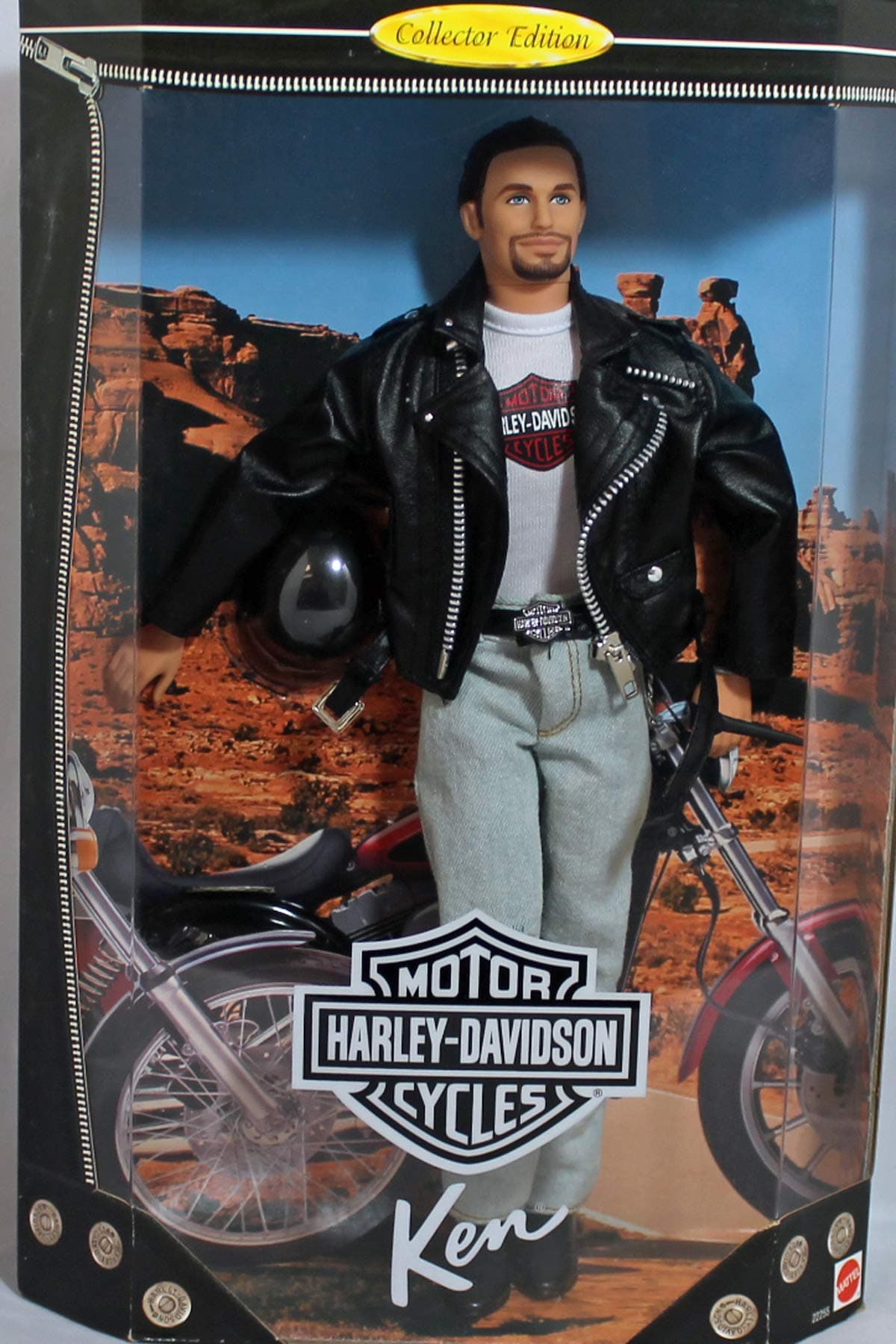 Barbie Mattel Ken # 1 Harley Davidson Ken Doll