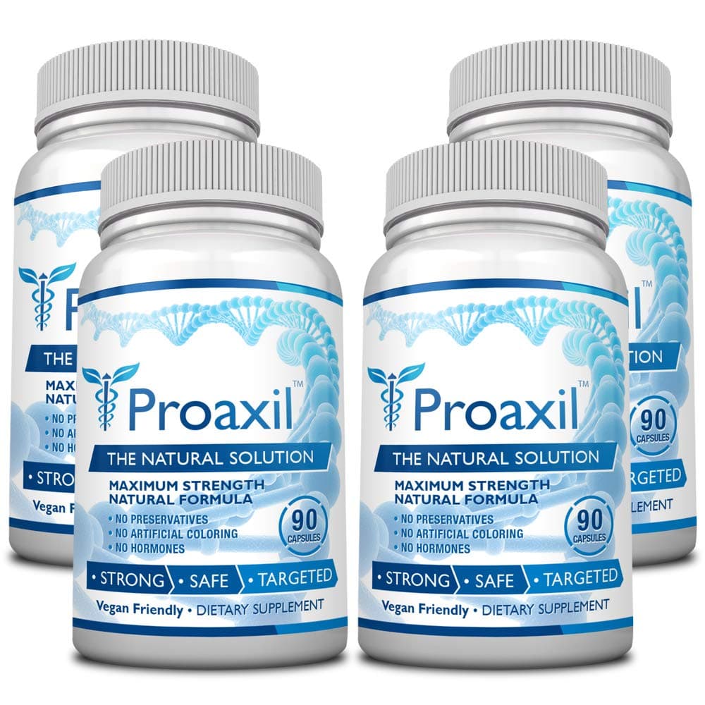 Proaxil Consumer Health 90 Capsules Each - Support Prostate Health and Performance - Zinc, Saw Palmetto, Bioperine®, and Beta Sitosterol - All Natural, Vegan Friendly, Made in USA - 4 Month Supply
