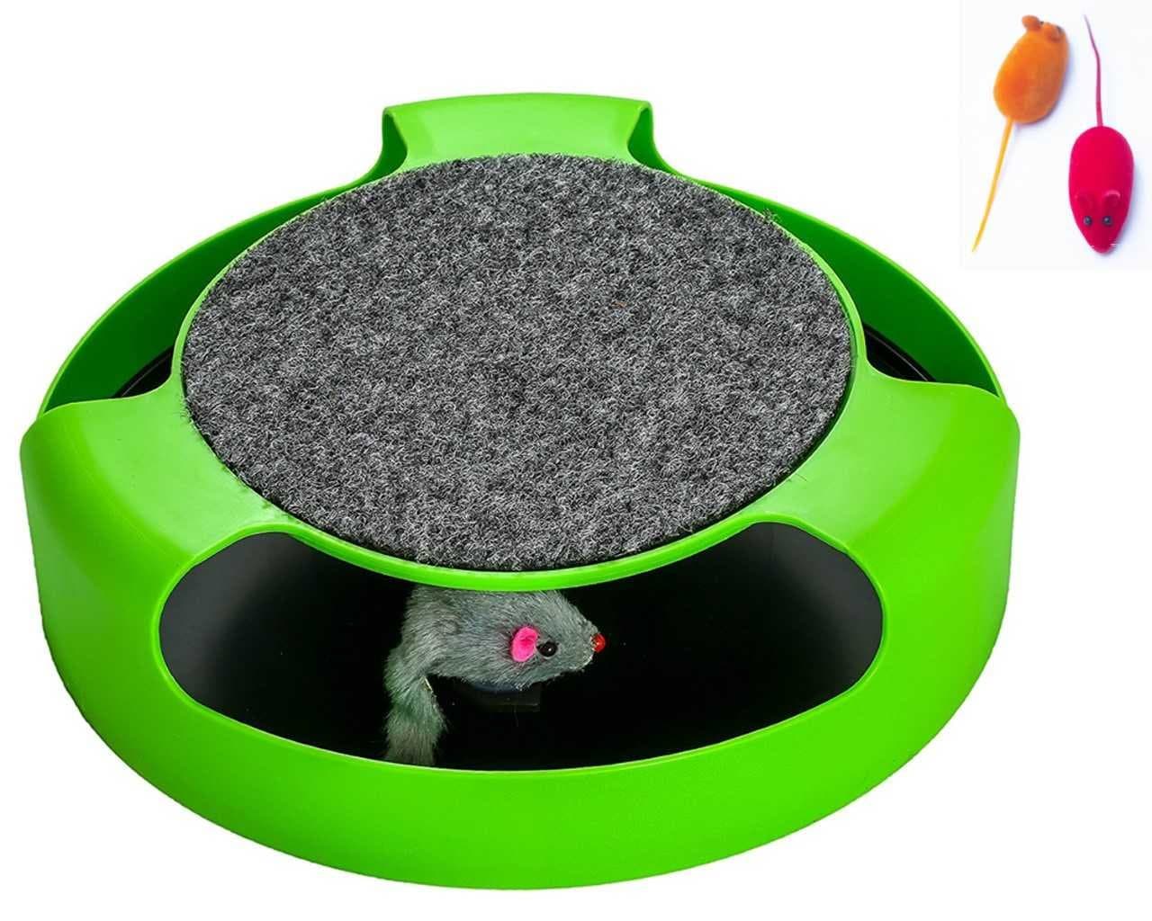 AroPaw Interactive Cat Toys Quality Best Interactive Kitten Catnip Toys Includes Play Mice (Single)