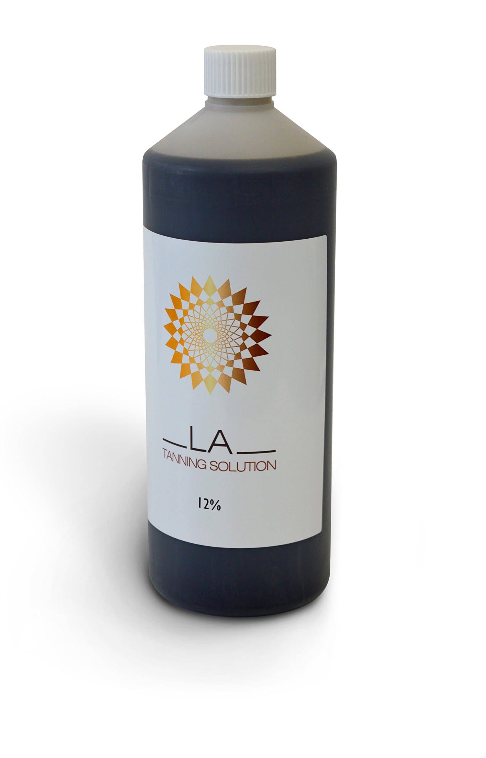 LA SPRAY TANNING SOLUTION LA 12% - 1 LITRE- AWARD WINNING! (Dark Tan)