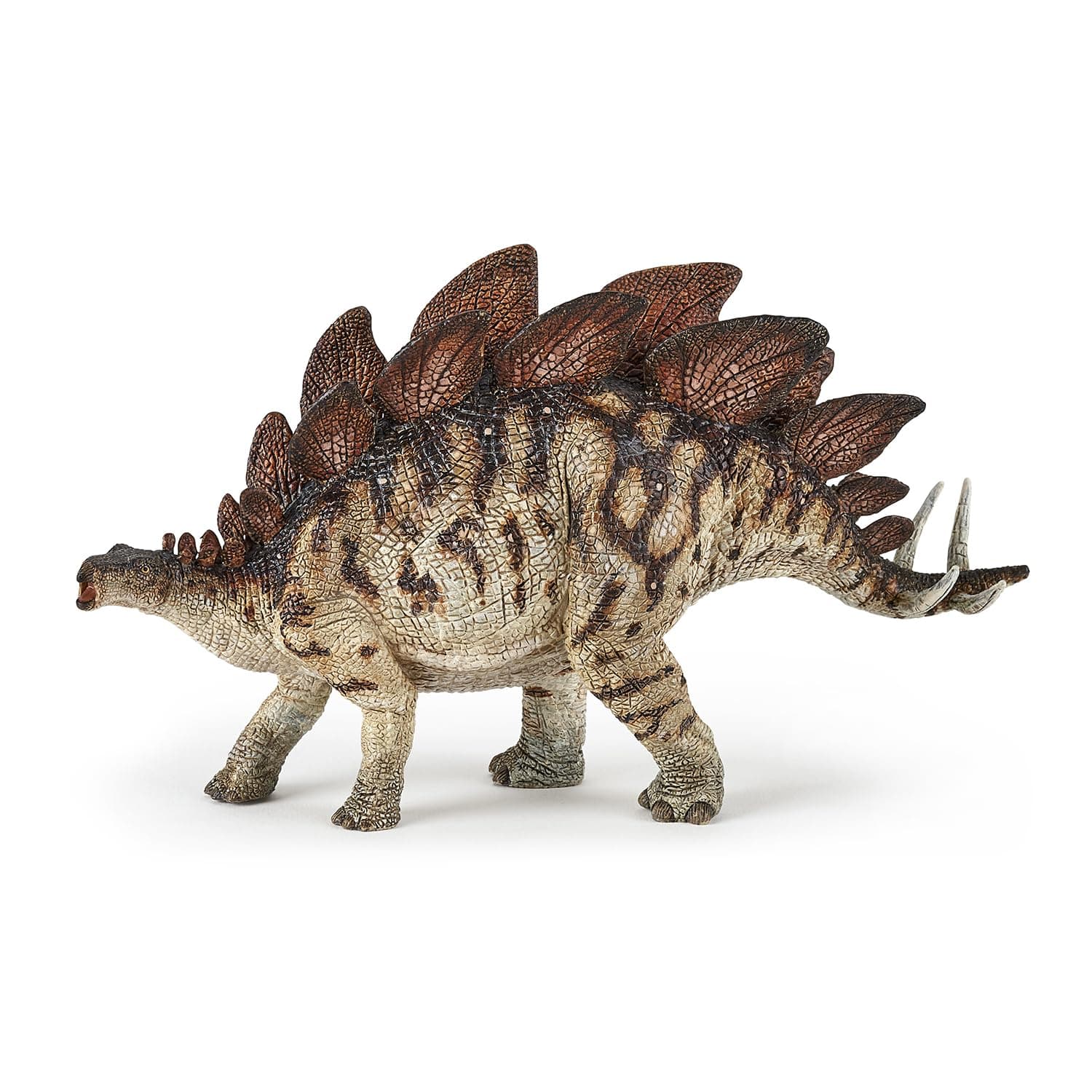 Multi-Colored Stegosaurus Toy Figure