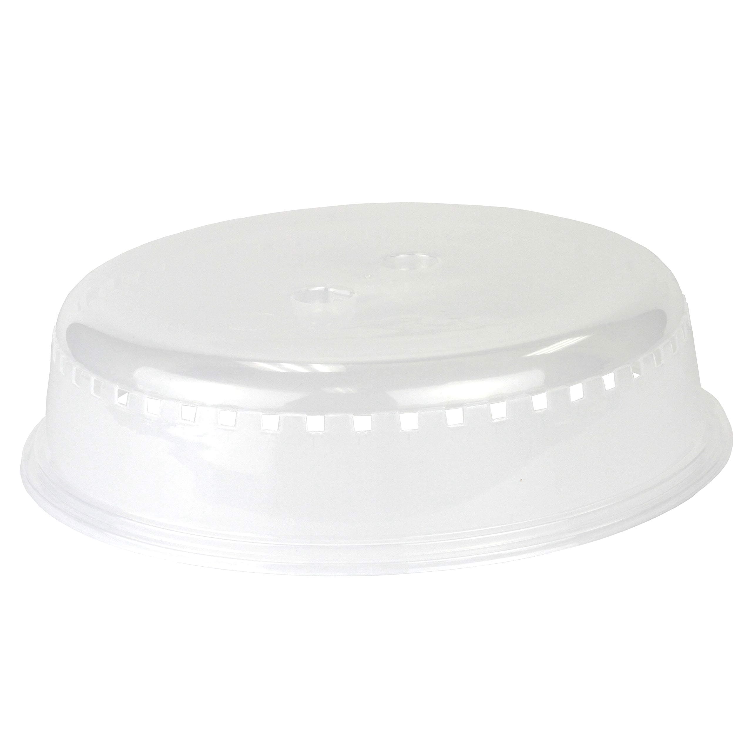 Classic Microwave Cover, 10 inches in diameter, Clear