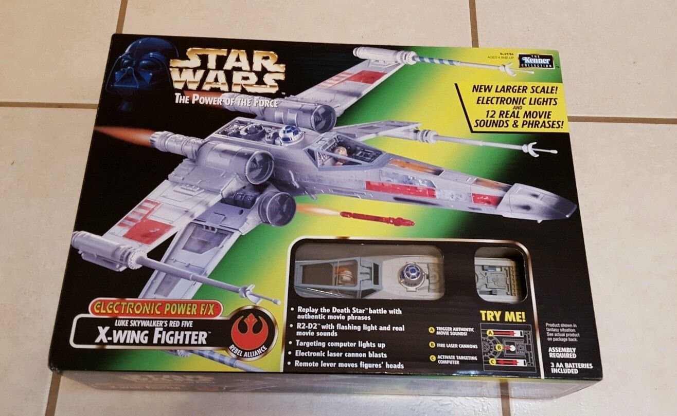 POTF Electronic Power F/X Luke's Red Five X-Wing