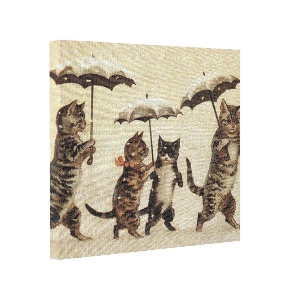 Picture Canvas Printing Sepia Cheap Painting Canvas Cats Wall Art Canvas Prints