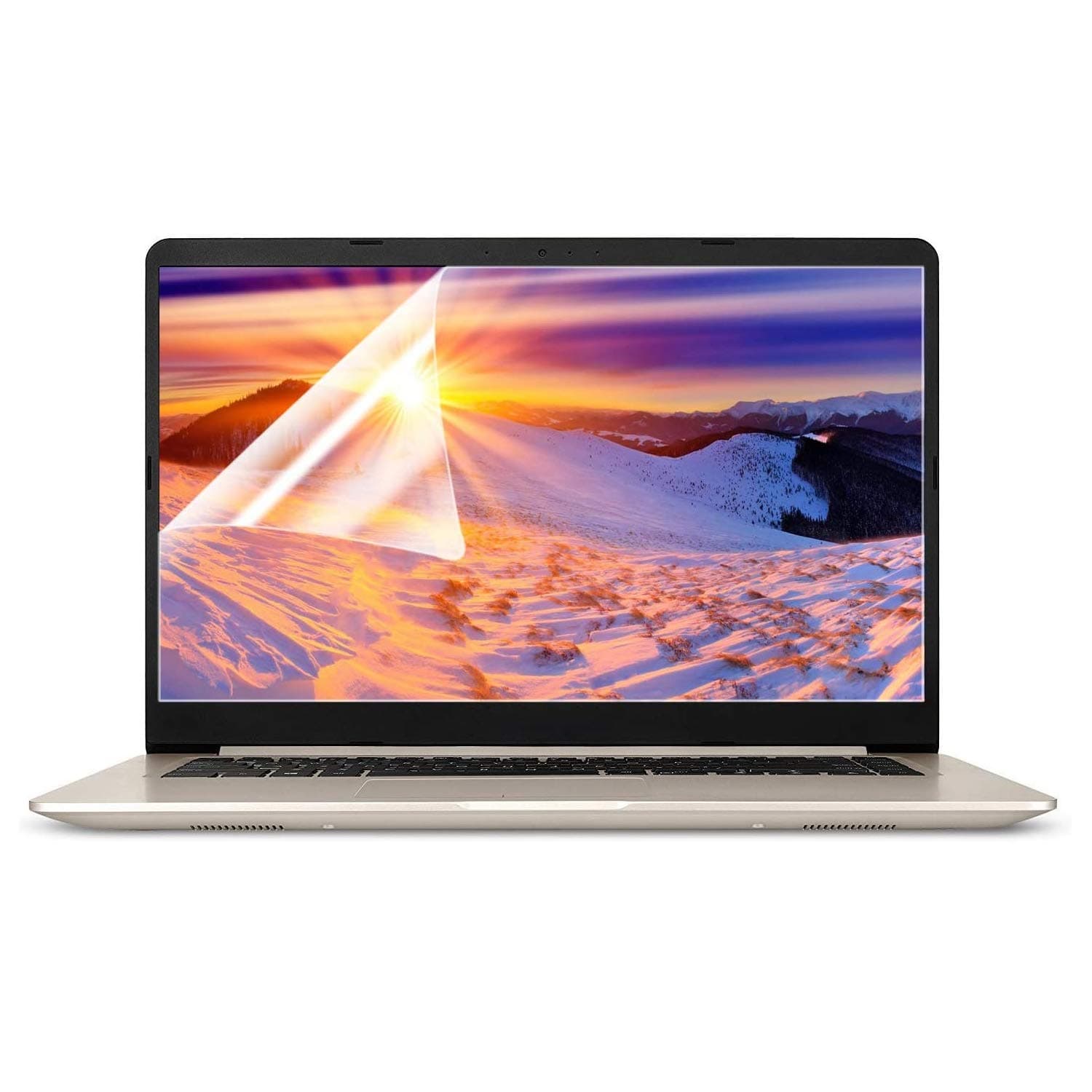 ANTOGOO V 15.6 in Laptop Screen Protector, Anti-Glare/Anti Scratch Matte Laptop Screen Protector Guard for Display 16:9 15 inch Notebook Film