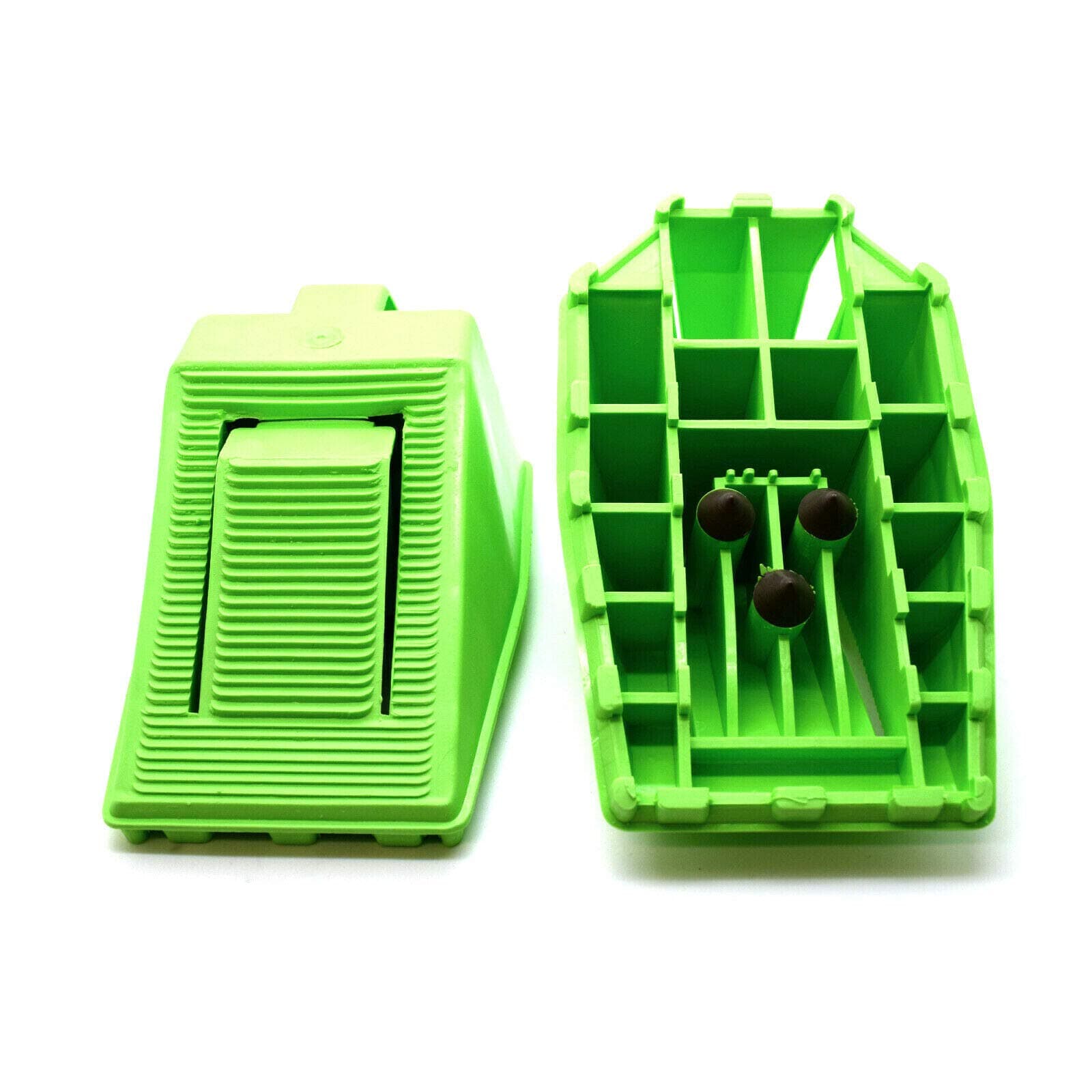 SolaDirect 2 x Wheel Chocks Levelling Chocks for Car Van Caravan Motorhome Horsebox Trailer