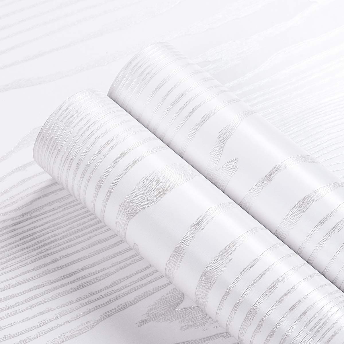 Livelynine 15.8 x197 White Wood Contact Paper for Countertops Peel and Stick Wood Wallpaper Self Adhesive Shelf Liners Kitchen Cabinet Wallpaper Waterproof Furniture Desk Vinyl Wrap Countertop Covers