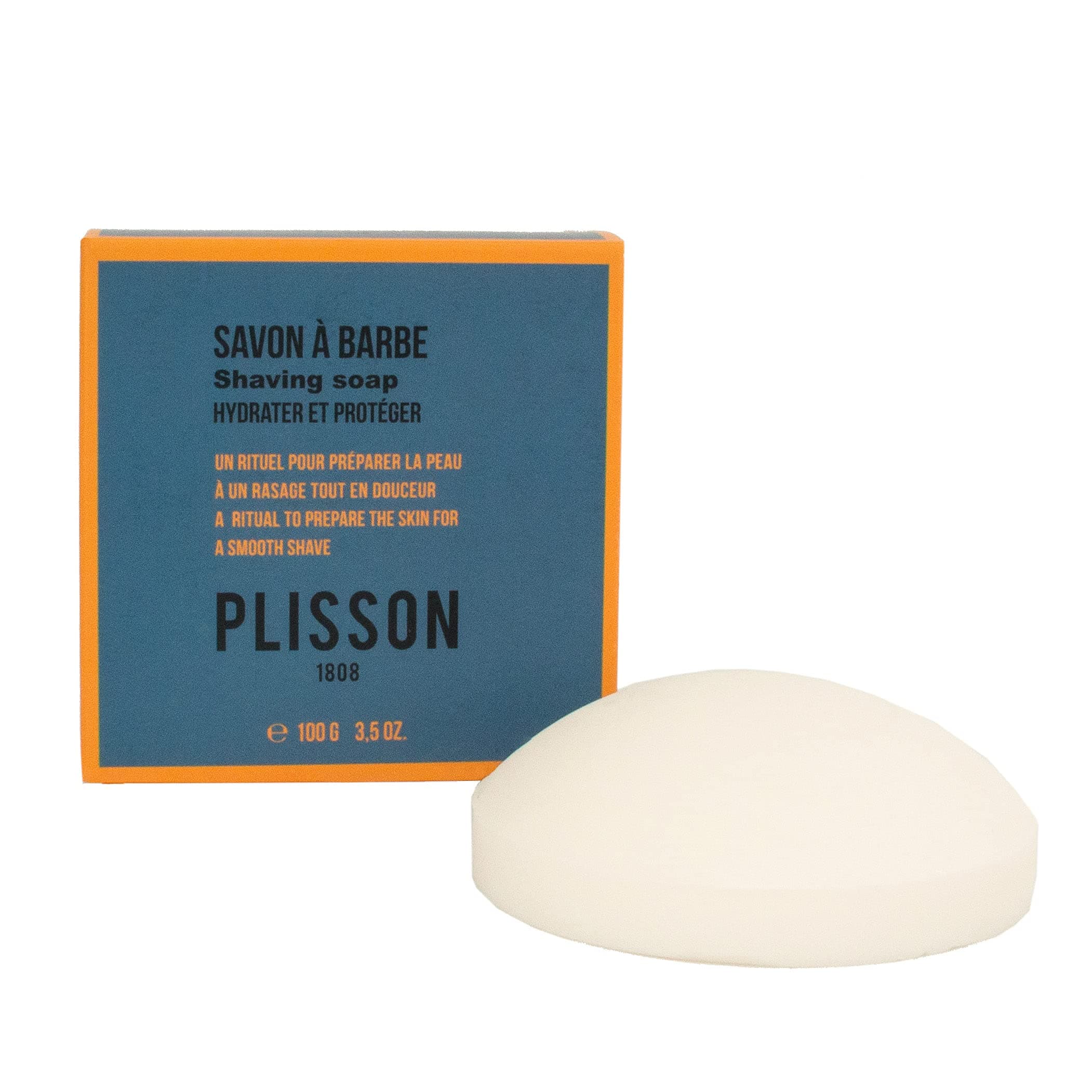 PLISSONTraditional beard soap – 100% made in France