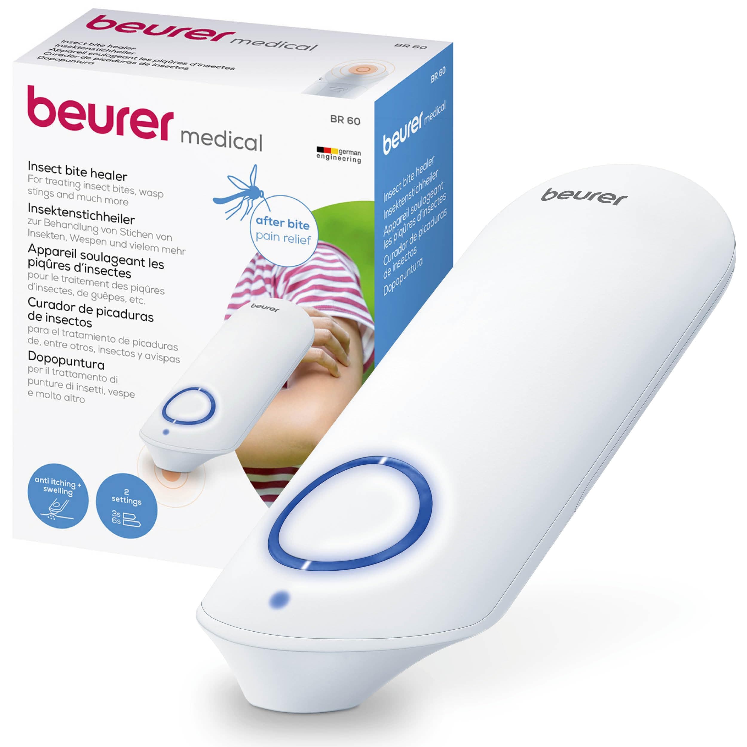 Beurer BR 60 Insect Bite Healer Pen For The Treatment Of Insect Bites And Stings, Provides Natural Relief From Itching And Swelling Without Medication, Certified Medical Device