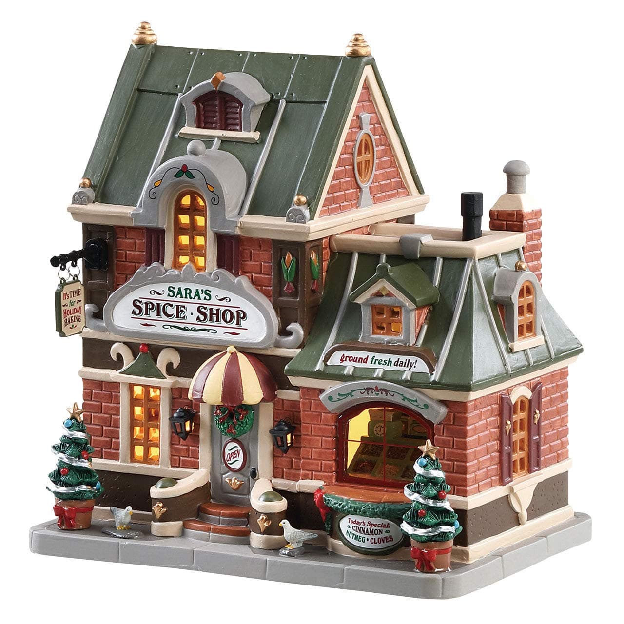 Lemax Village Collection#85370 Sara's Spice Shop