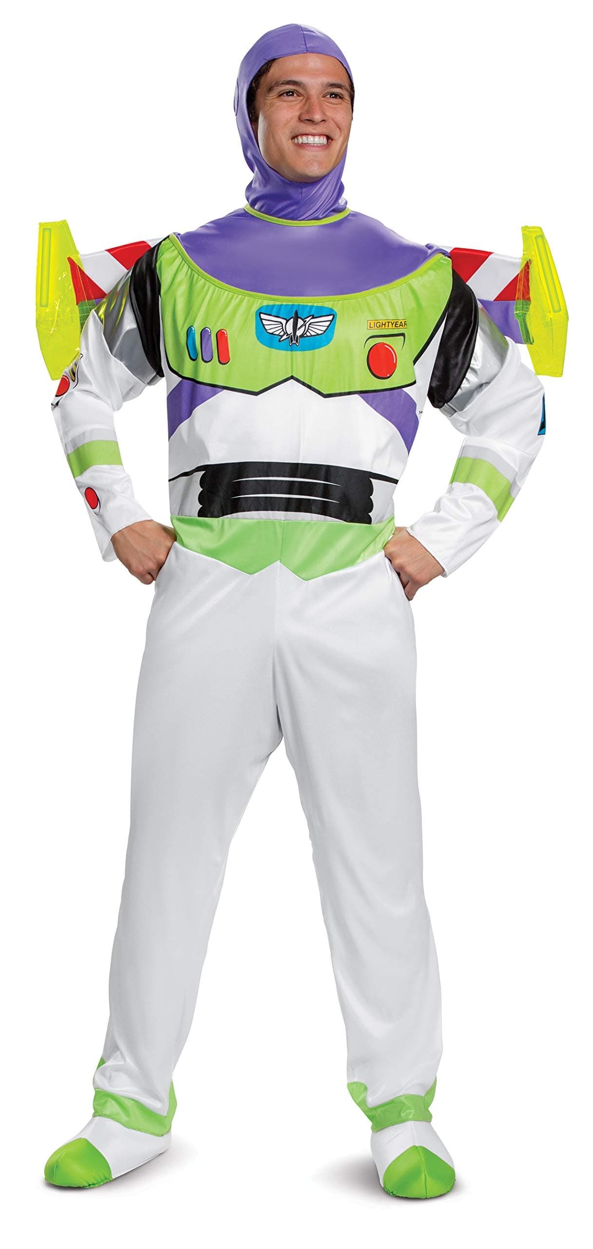 Disney Disguise Toy Story Men's Buzz Lightyear Deluxe Adult