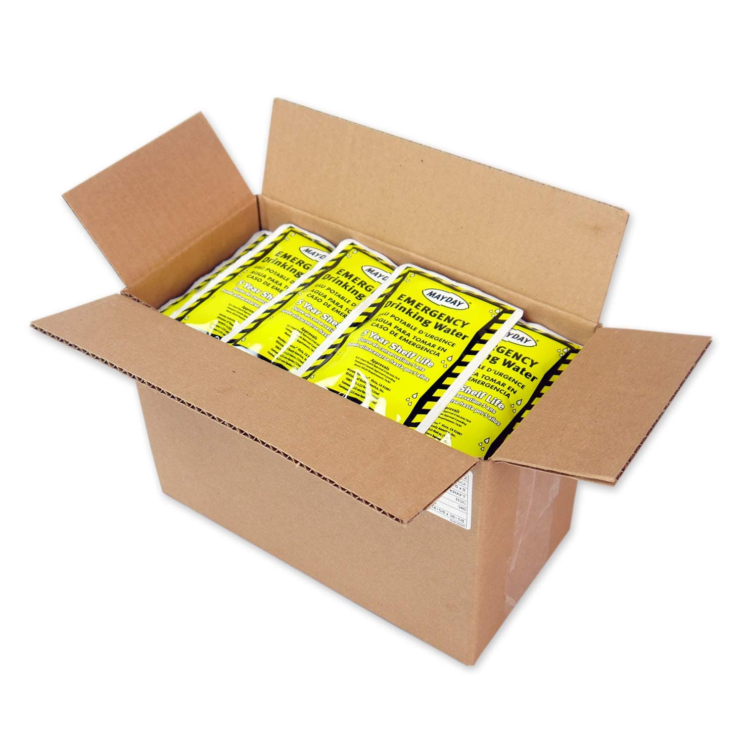 Mayday 73021-50 Pack of Pouch Emergency Drinking Water