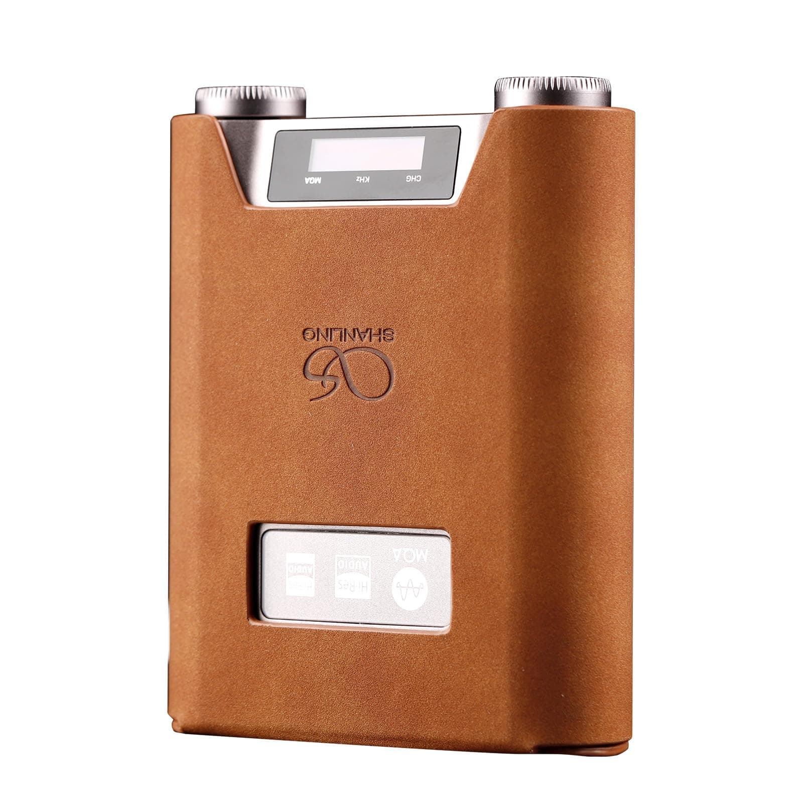 SHANLING H5 Leather Case, H5 Portable Music Player,Desktop Headphone Amplifier/DAC Special Protective Case,PU Leather Material,Anti-Collision and Anti-Fall
