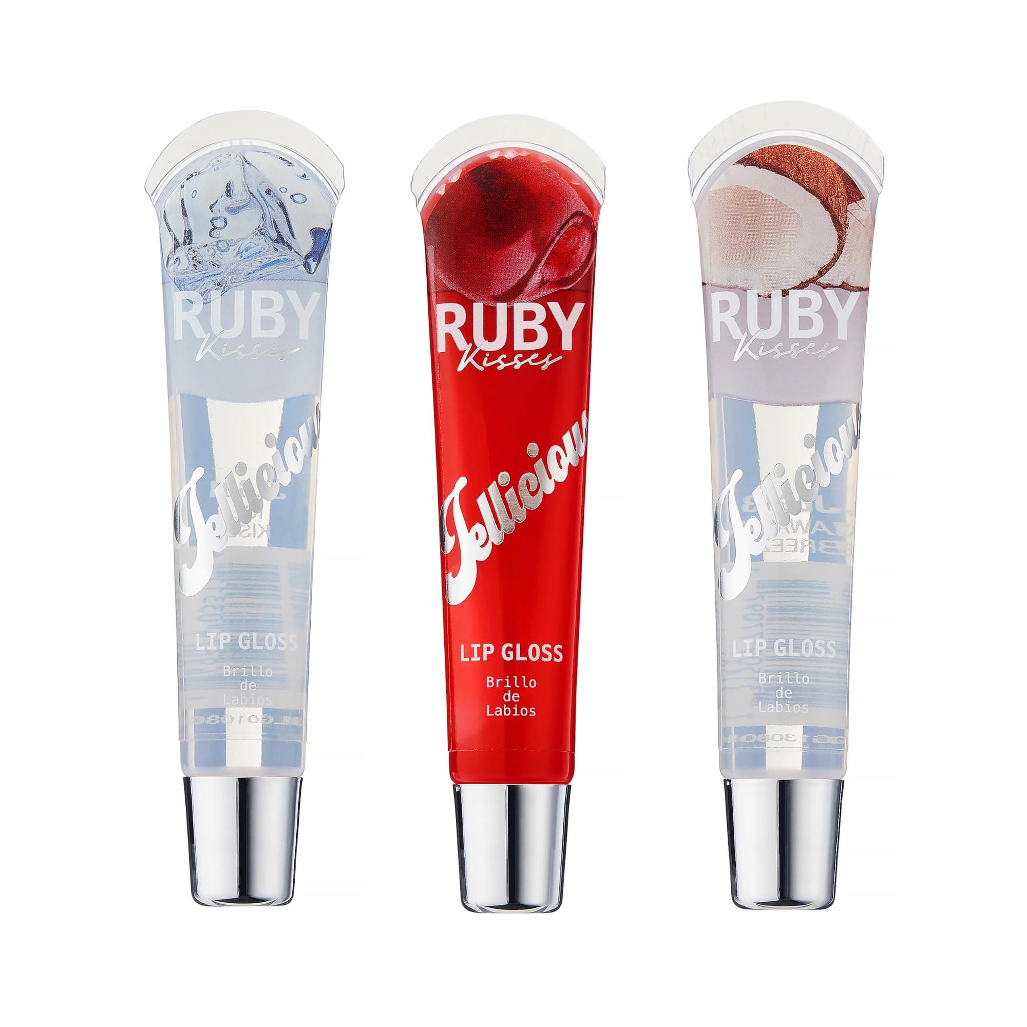 Ruby Kisses Jellicious Mouth Watering Lip Gloss (JLG01 & JLG03 & JLG13)