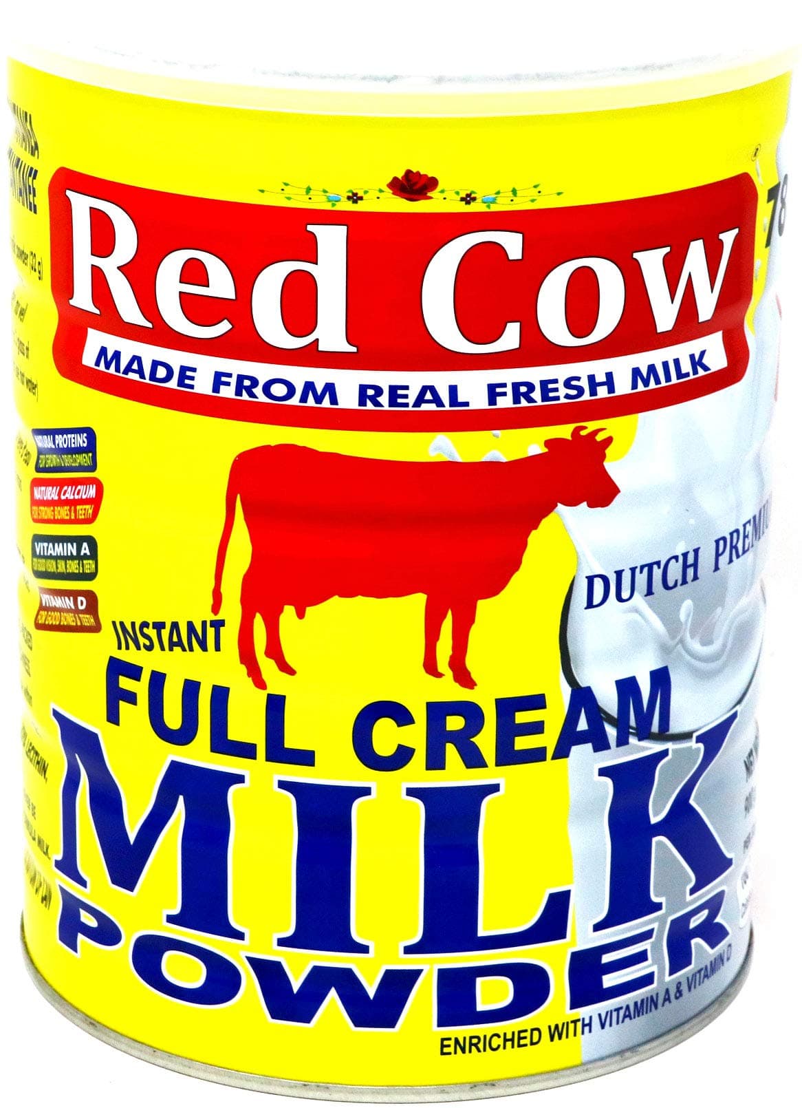 Full Cream Milk Powder 900g, Made from Fresh Milk, Dutch Premium, Product of Netherlands