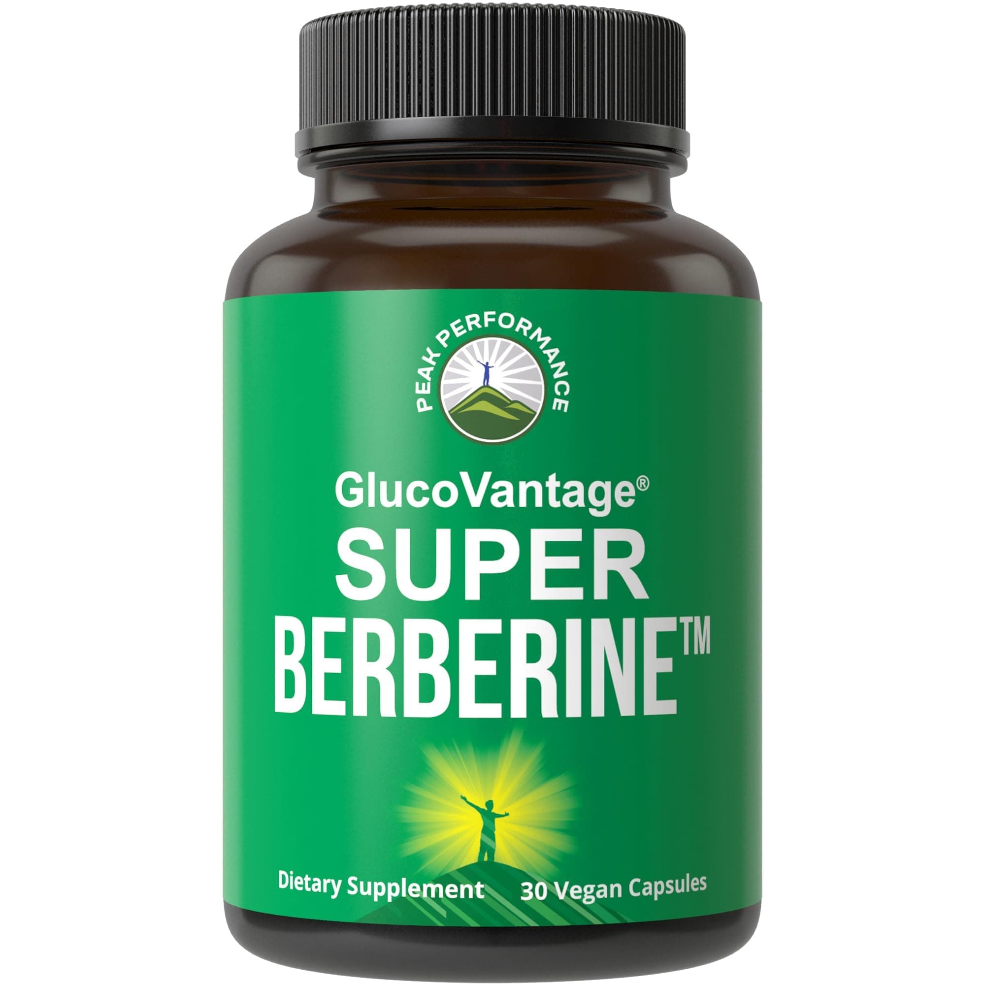 Super Berberine Supplement - Dihydroberberine GlucoVantage® Now 5X More Effective Than Regular Berberine HCL Powder Capsules. for Metabolism Support. Keto Friendly Plus Vegan Berberine Extract Pills