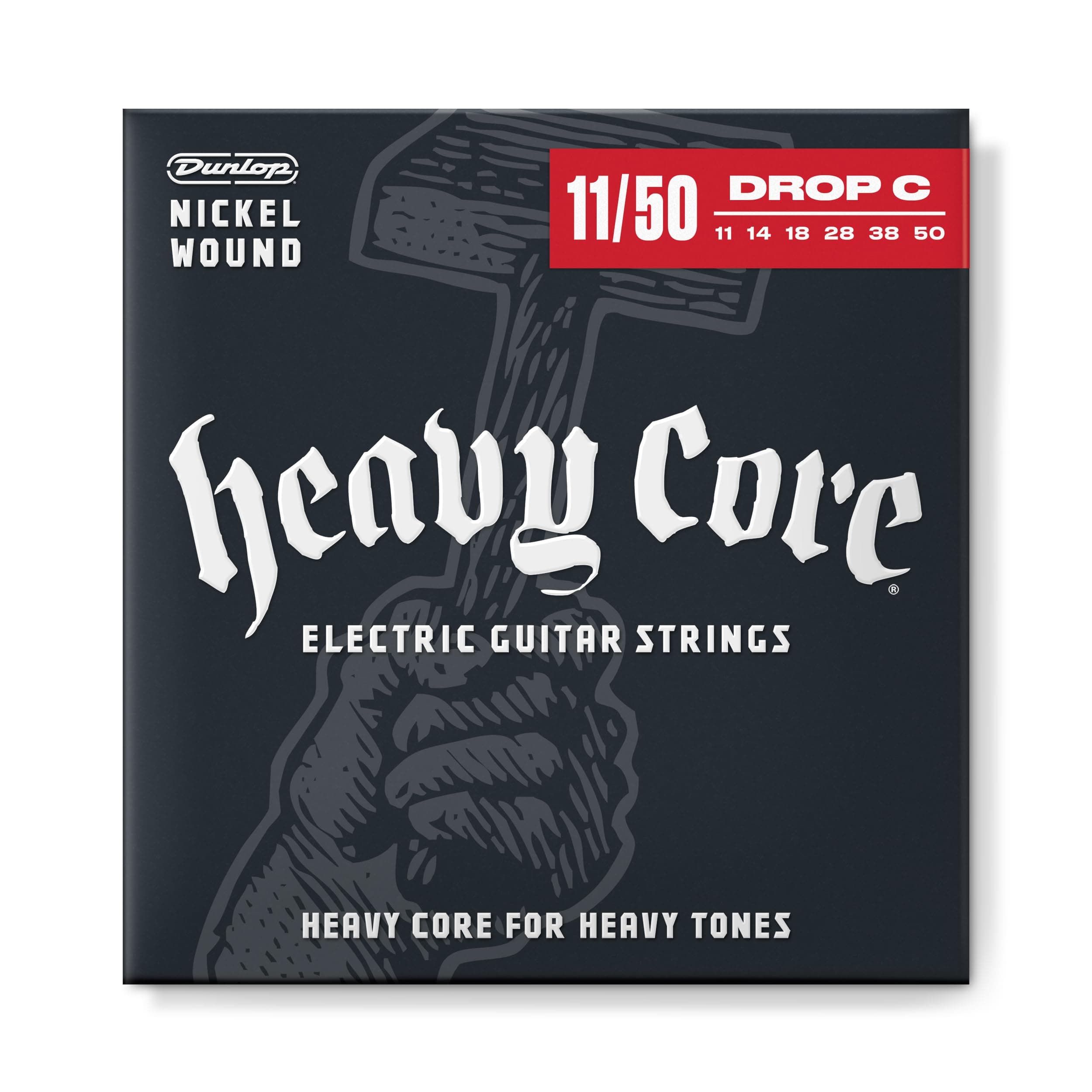 Heavy Core Electric Guitar Strings 11-50