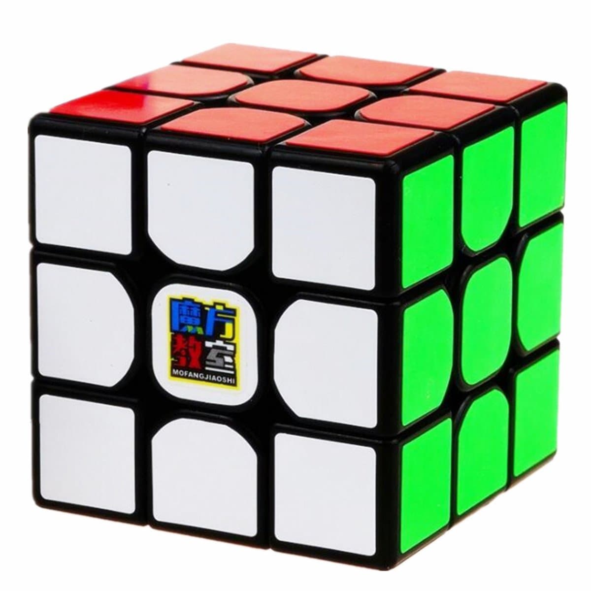 CuberSpeed Moyu MoFang JiaoShi MF3RS2 Black 3x3x3 Magic Cube Cubing Classroom MF3RS V2 3X3 Black Speed Cube