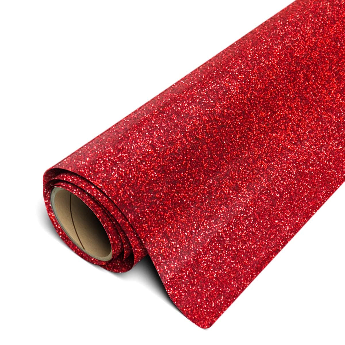 Siser Glitter HTV 12"x3ft Roll (Red) Iron on Heat Transfer Vinyl