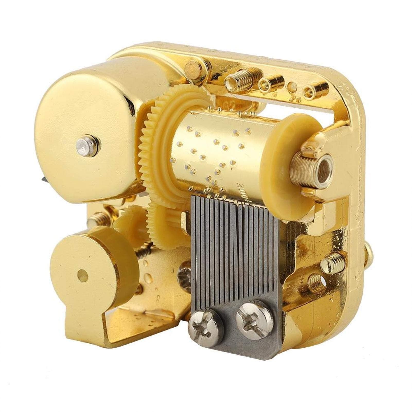 Gift Music Box Accessories Movement, Windup Gold Plating Clockwork Mechanism DIY Music Box Movement for(Jingle Bells)
