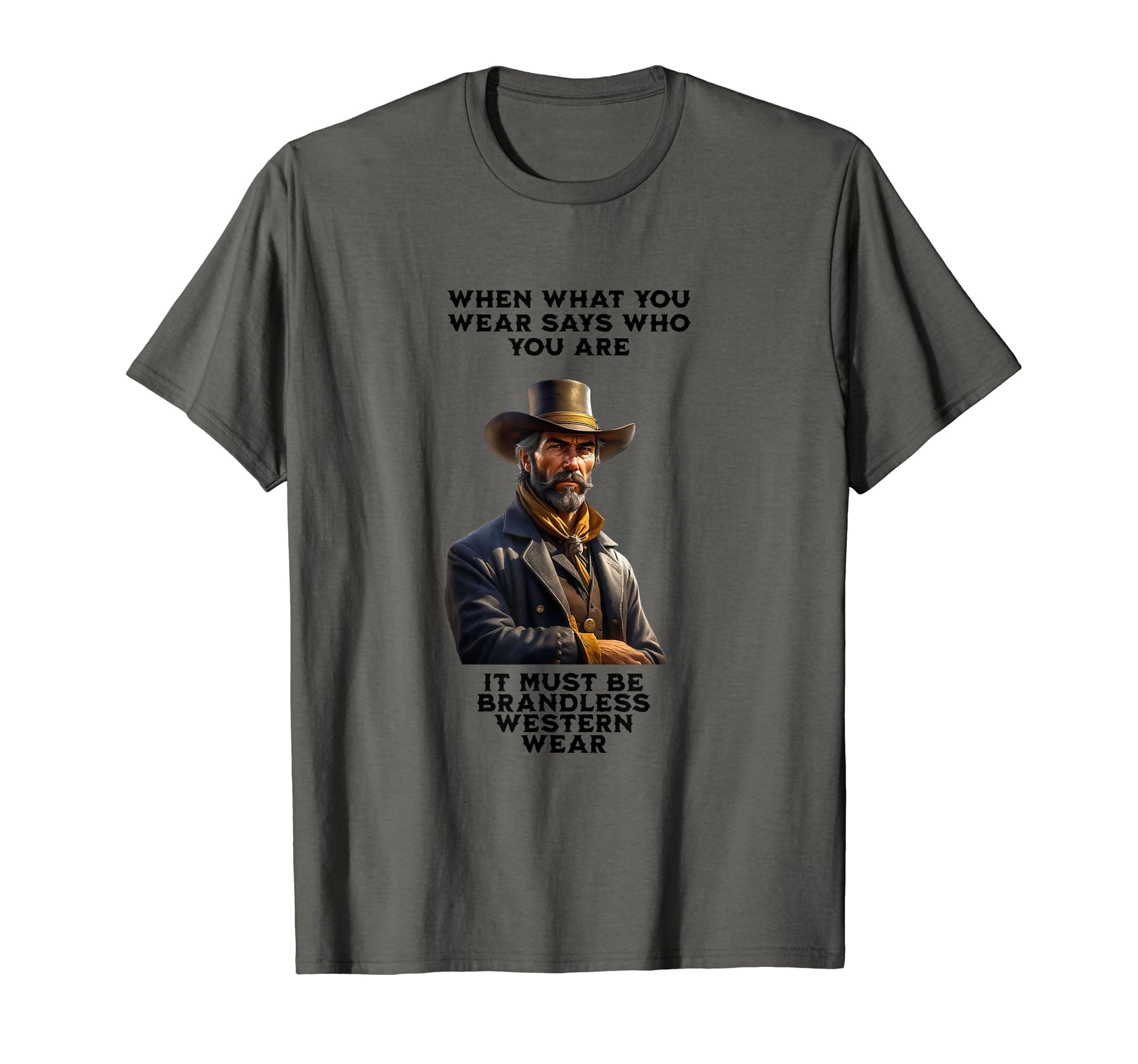 Brandless Western Wear: It must be Brandless Authentic Style T-Shirt