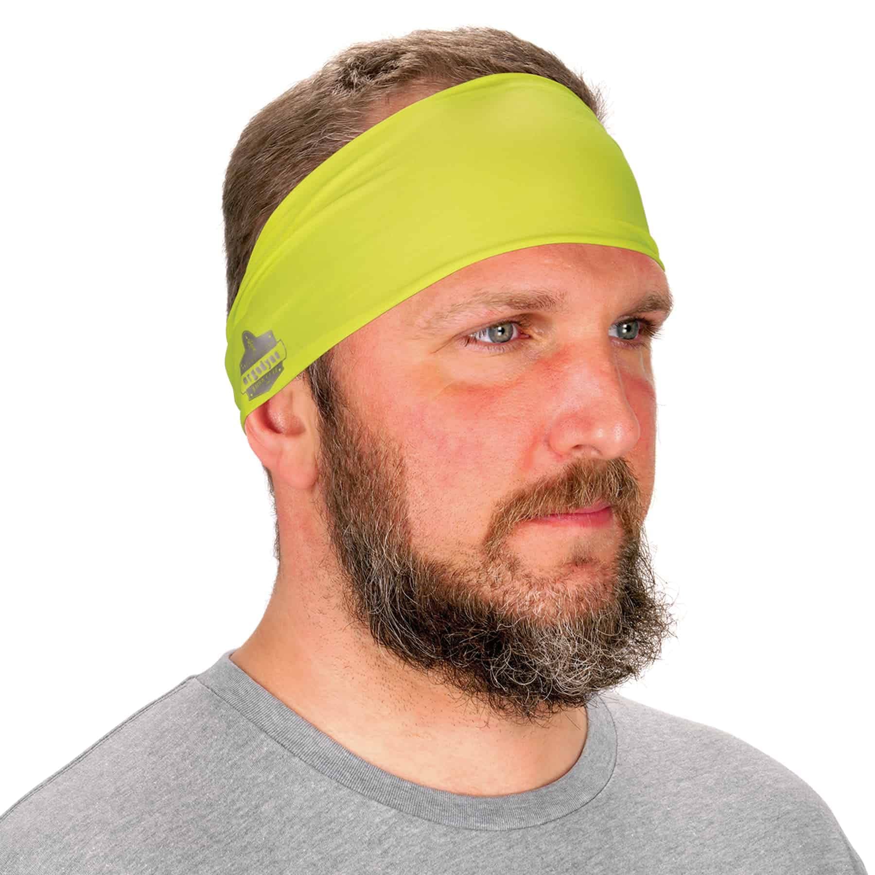 Ergodyne Chill Its 6634 Cooling Headband, Sports Headbands for Men and Women, Moisture Wicking